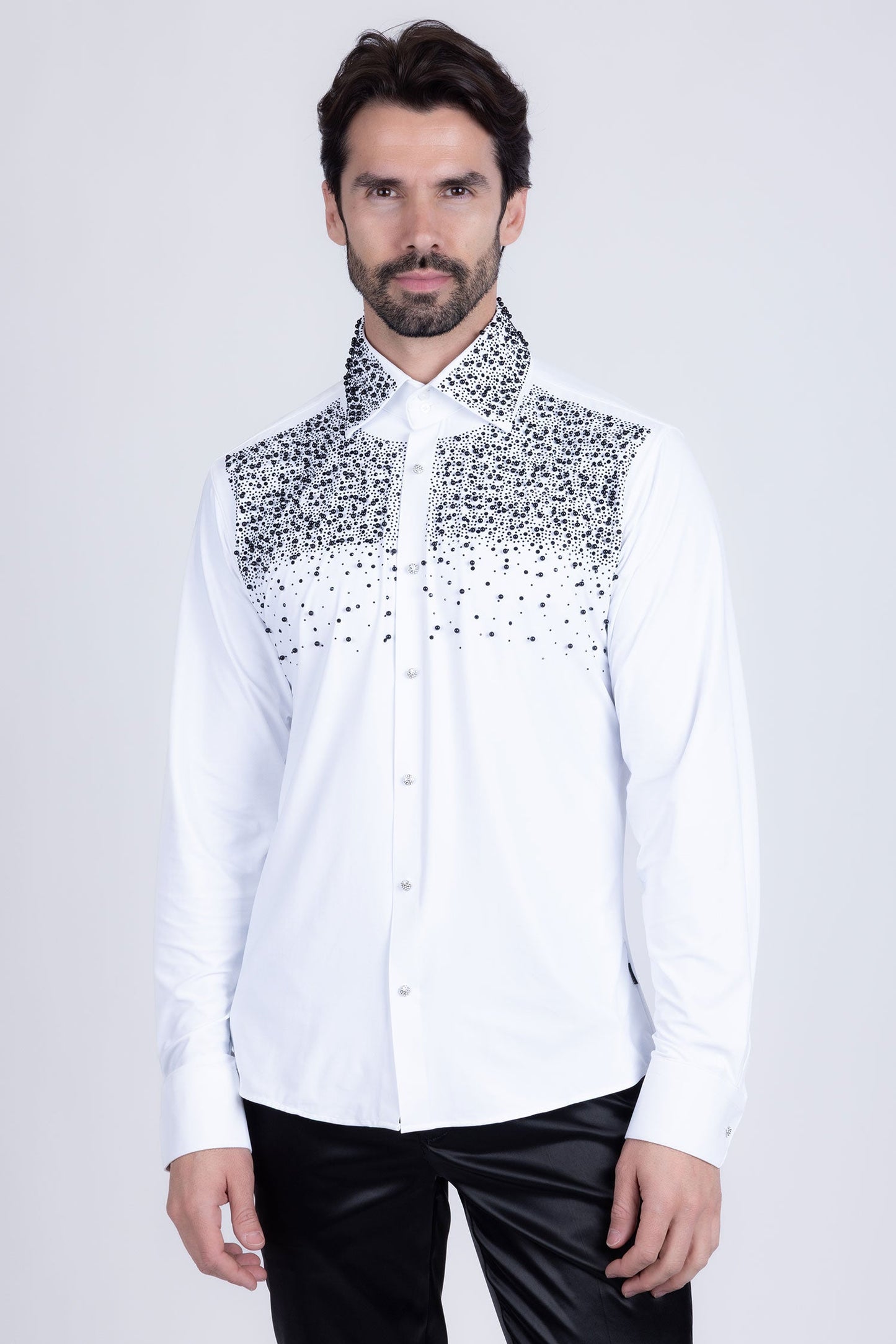Velona Pearls Long Sleeve Shirt