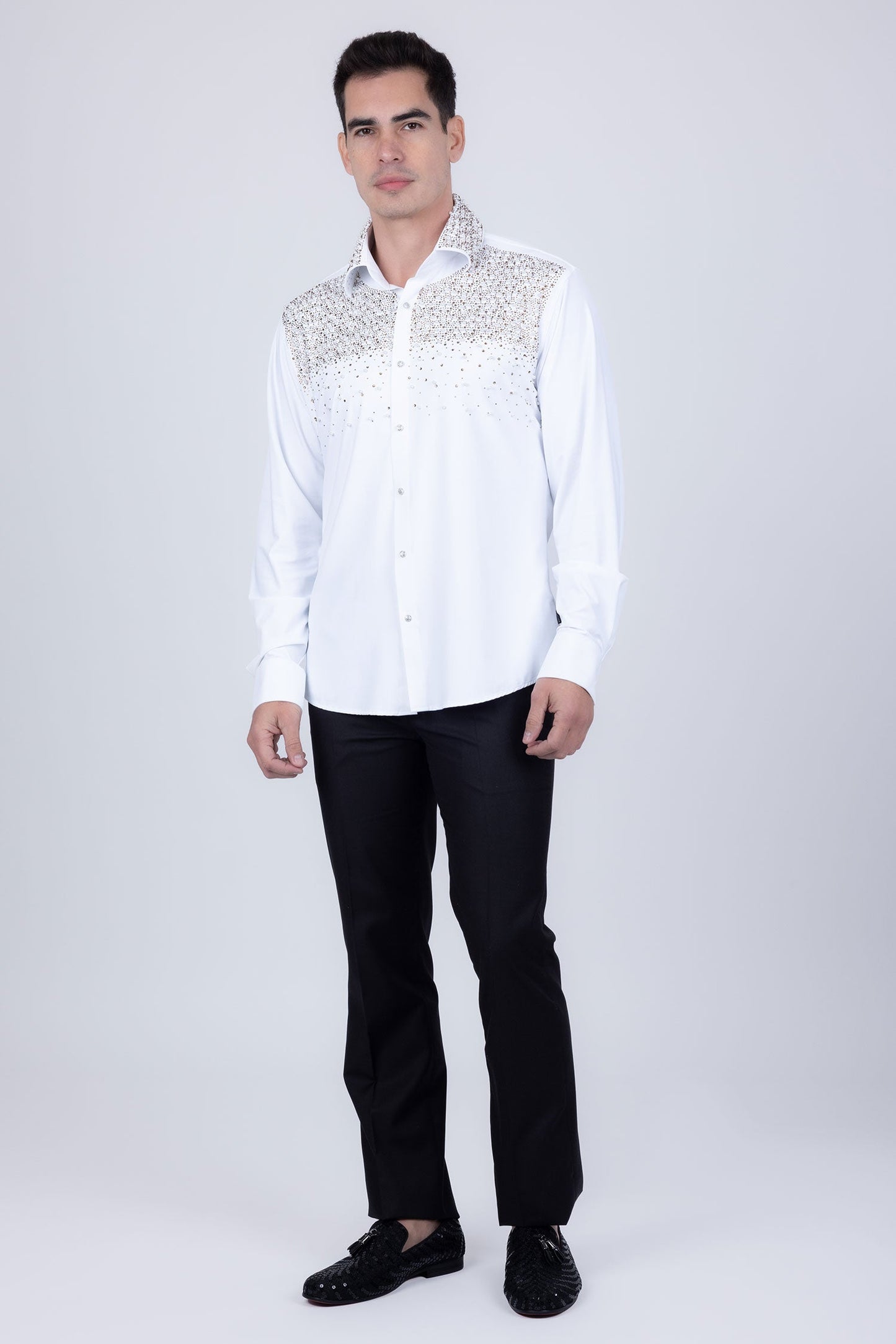 Velona Pearls Long Sleeve Shirt