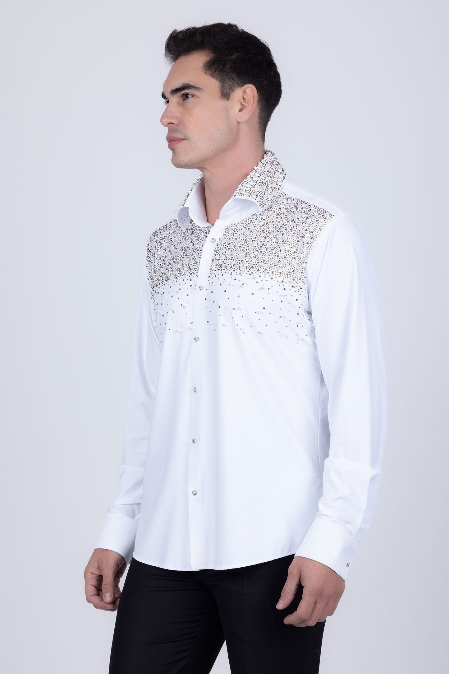 Velona Pearls Long Sleeve Shirt