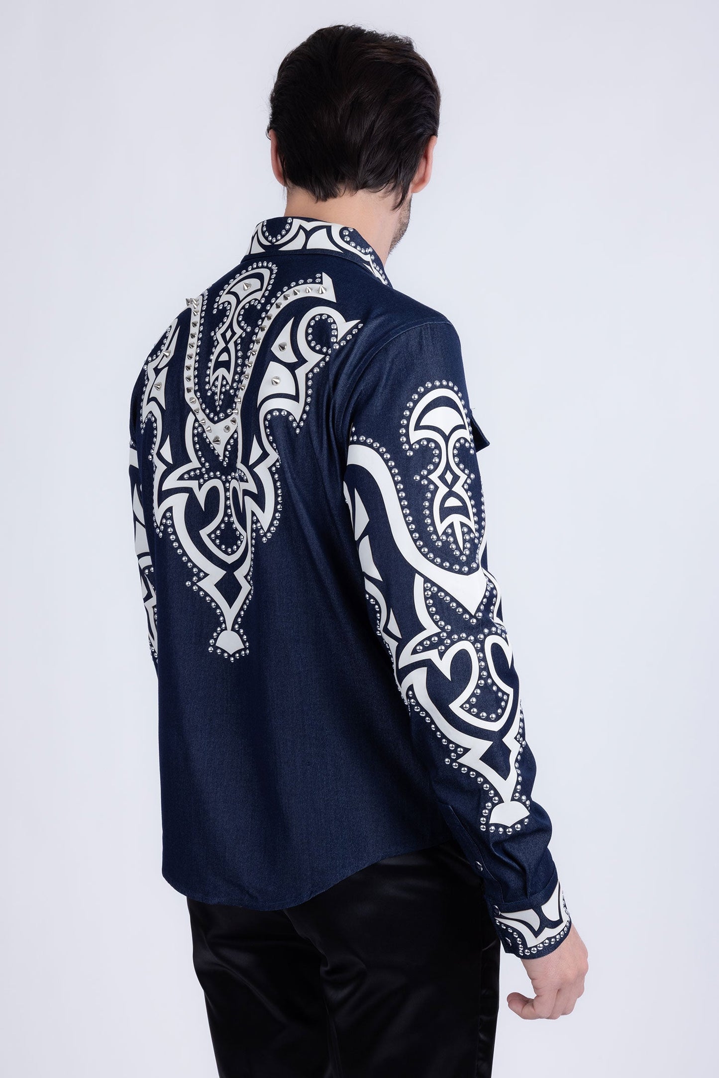 Riyadh Studded Long Sleeve Shirt