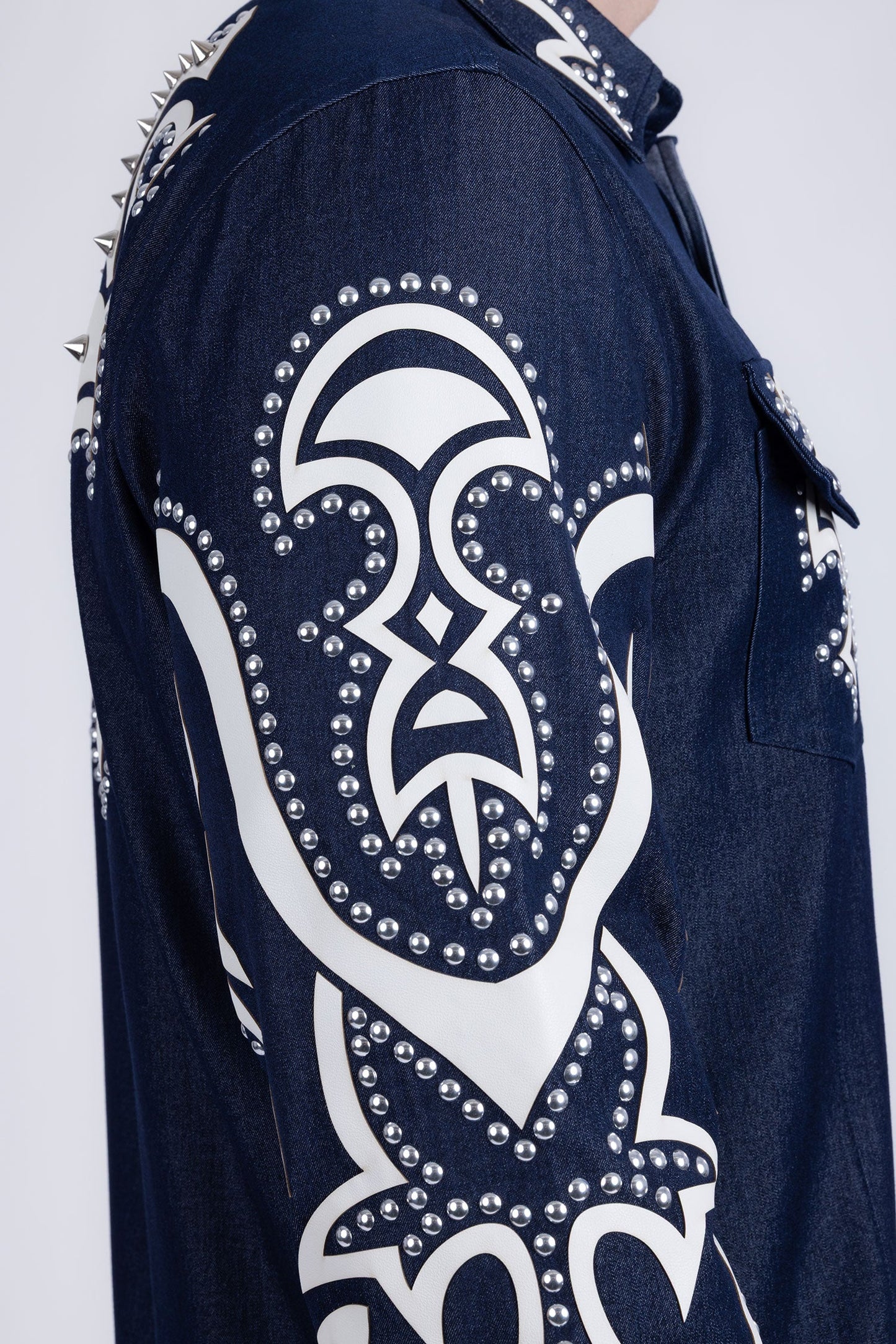 Riyadh Studded Long Sleeve Shirt