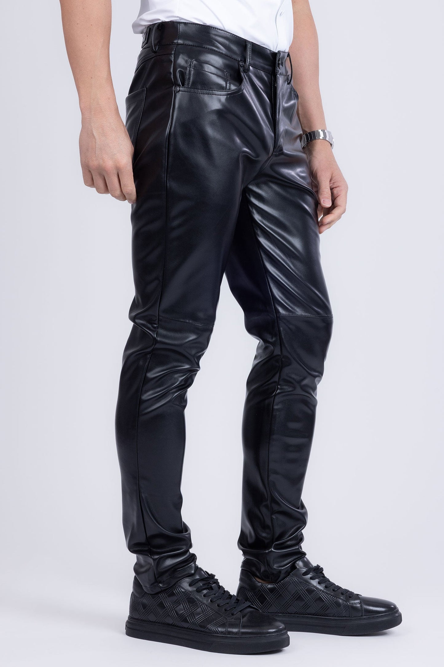 Geneva Faux Leather Pants