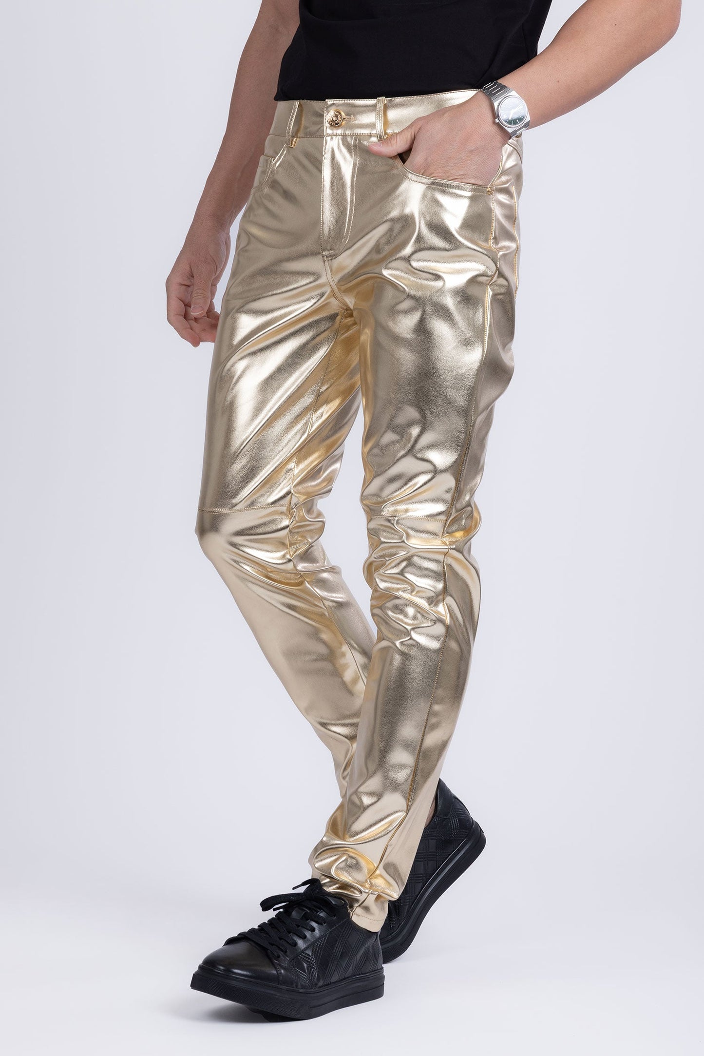 Geneva Faux Leather Pants