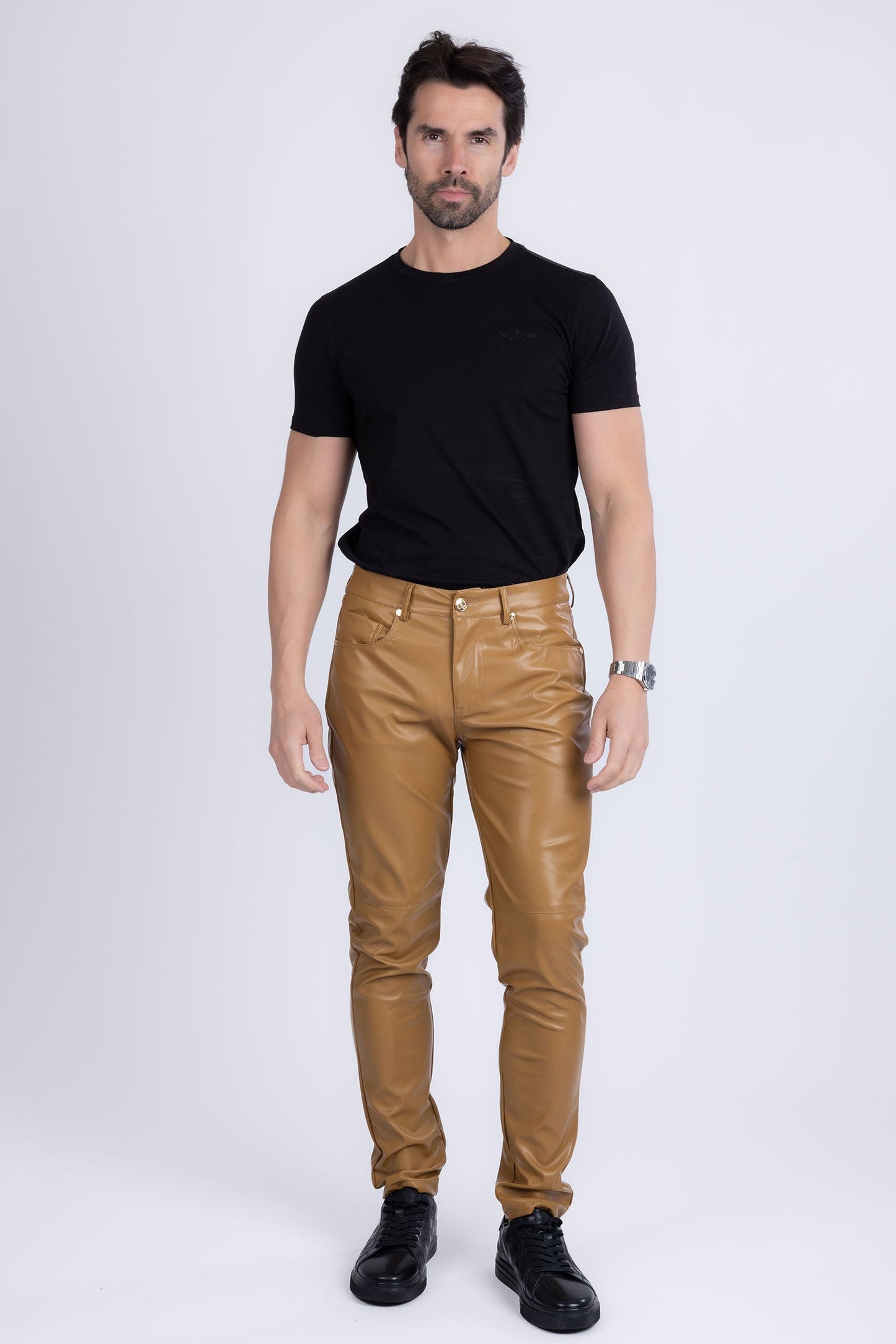 Geneva Faux Leather Pants