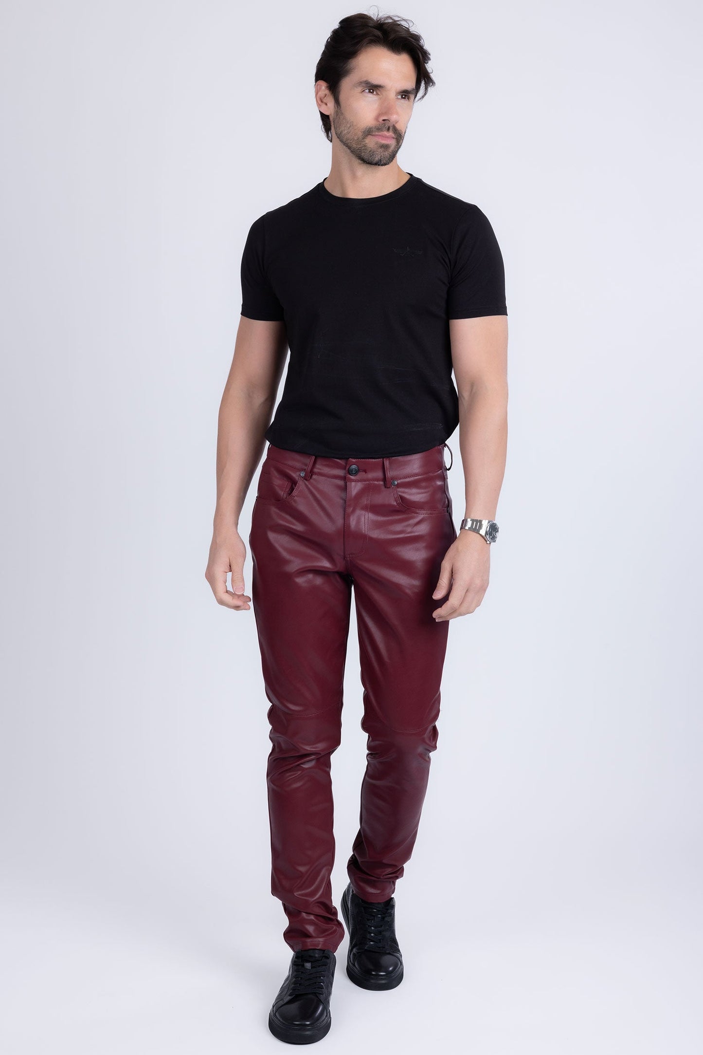 Geneva Faux Leather Pants