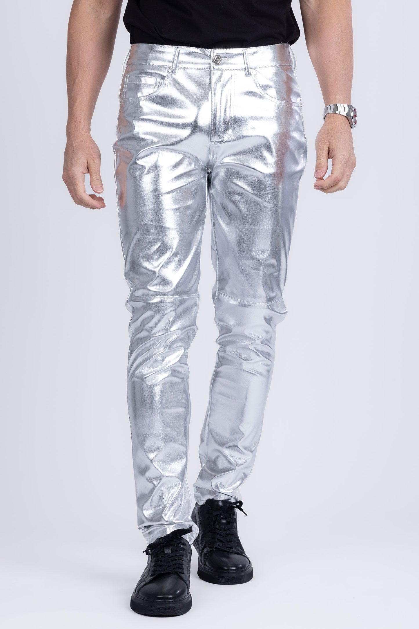 Geneva Faux Leather Pants