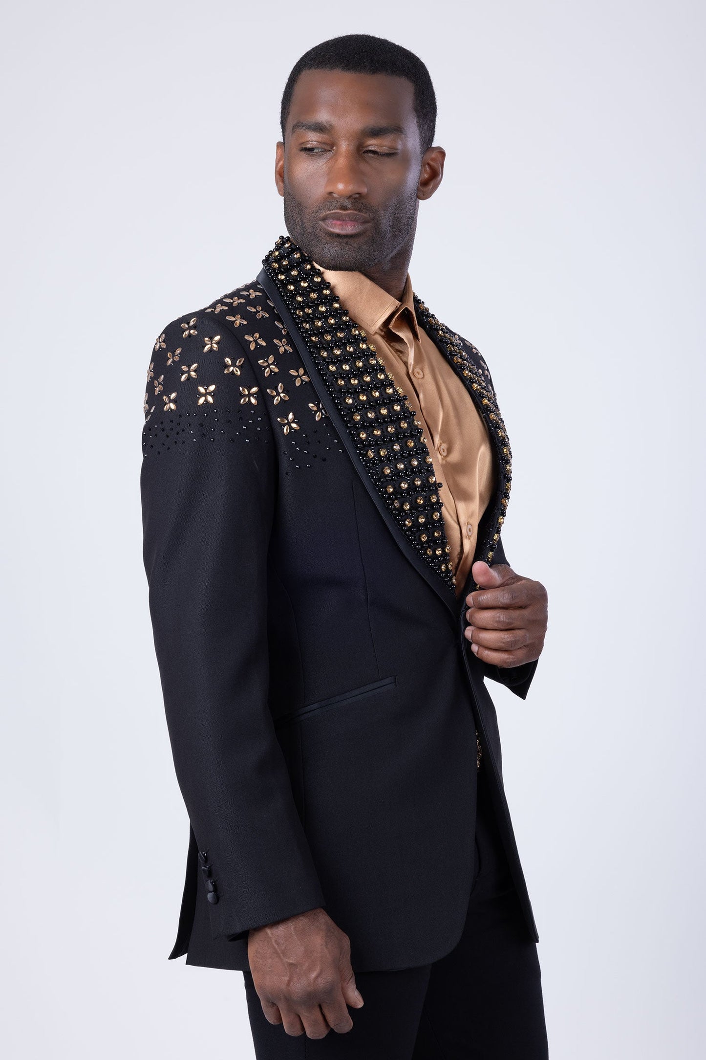 Trelix Rhinestone Blazer