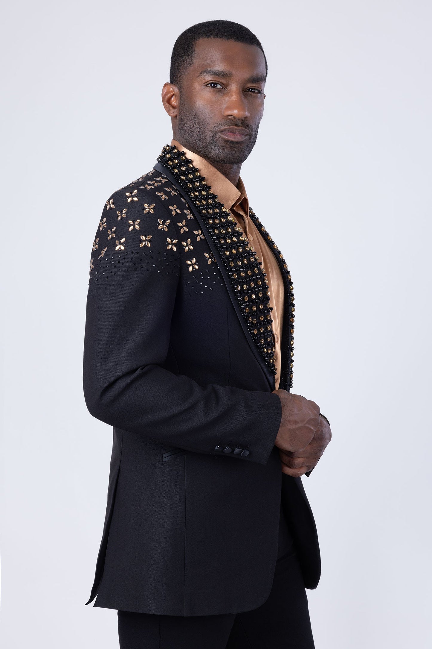 Trelix Rhinestone Blazer