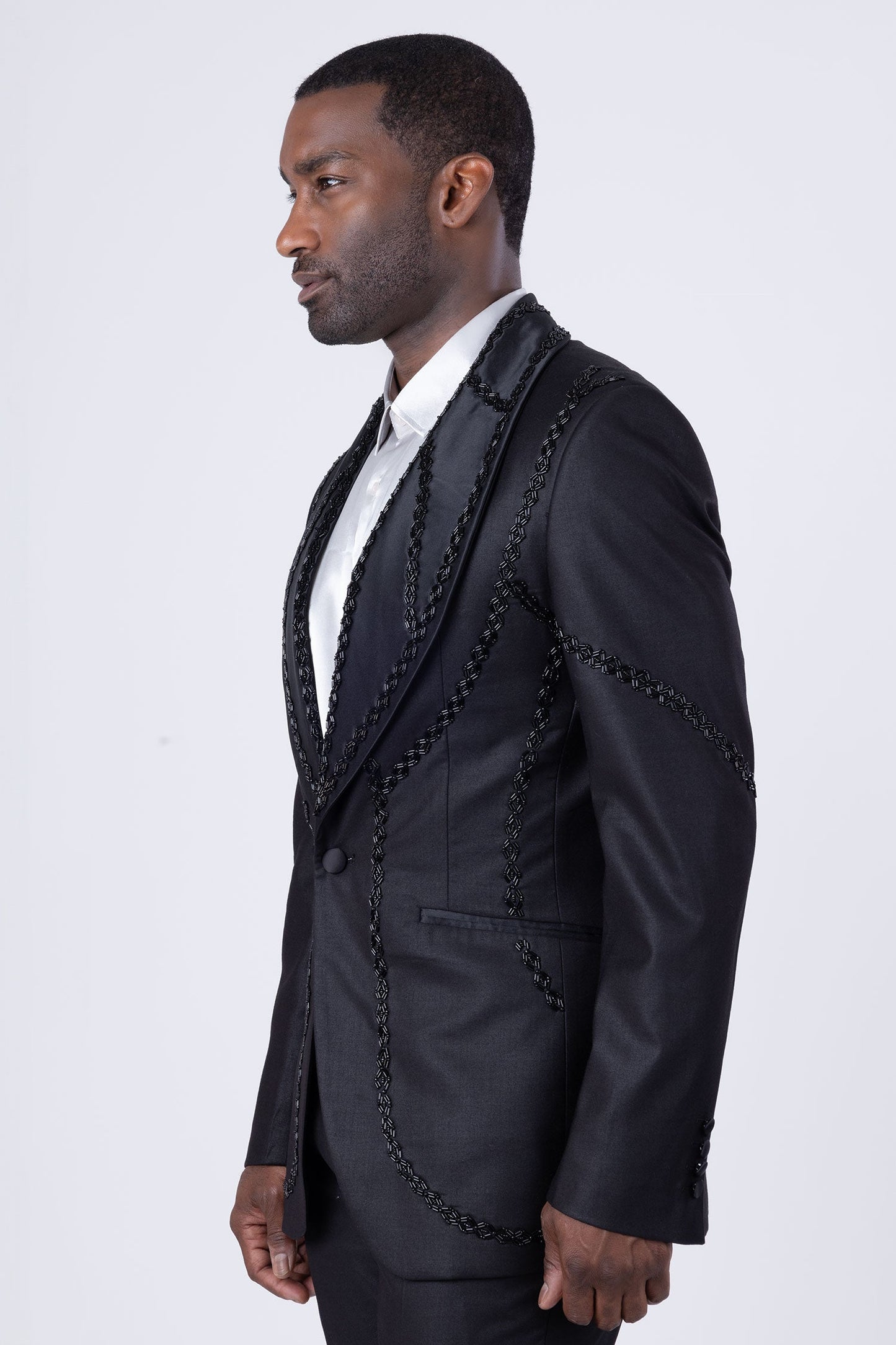 Driftbloom Beaded Blazer
