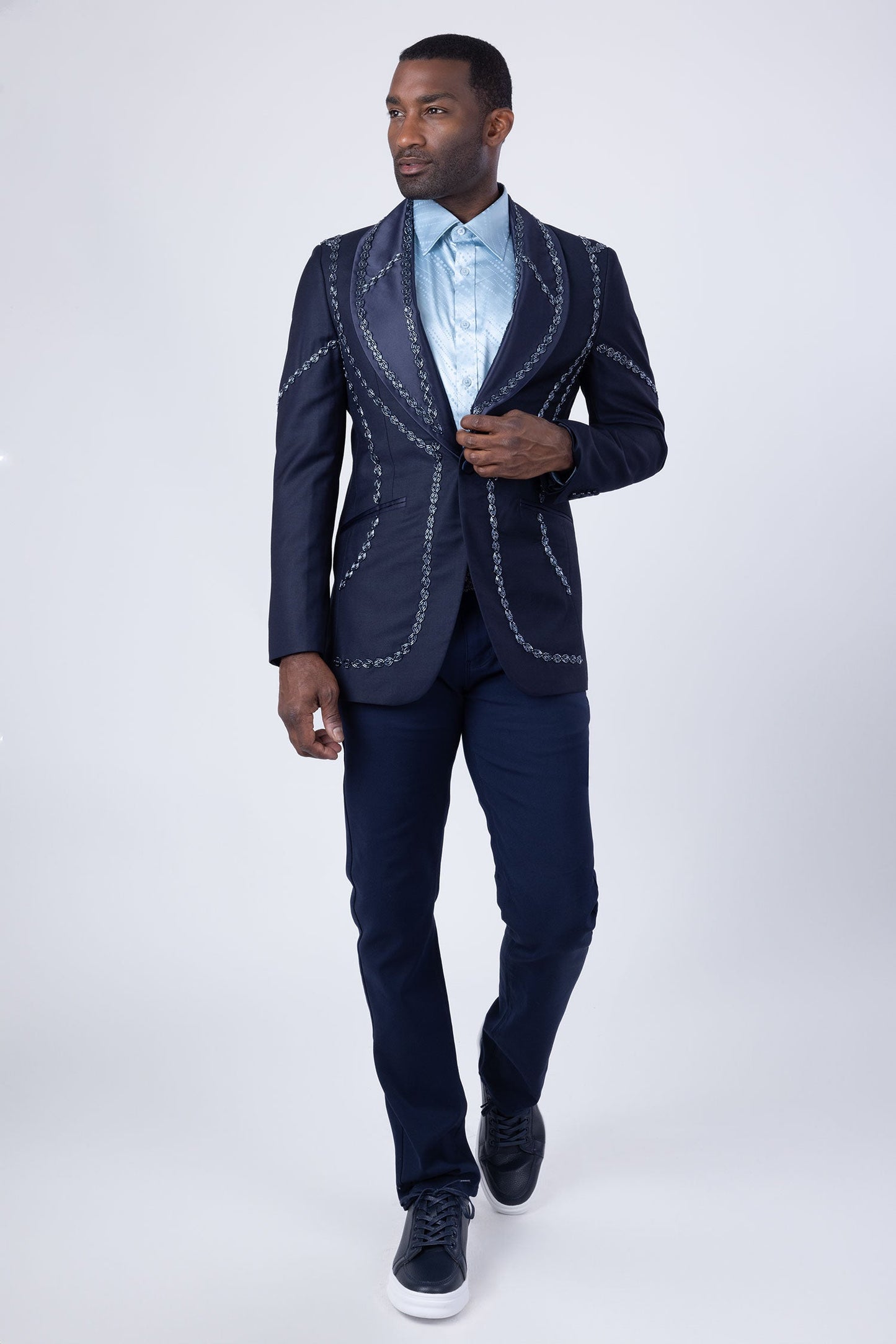 Driftbloom Beaded Blazer