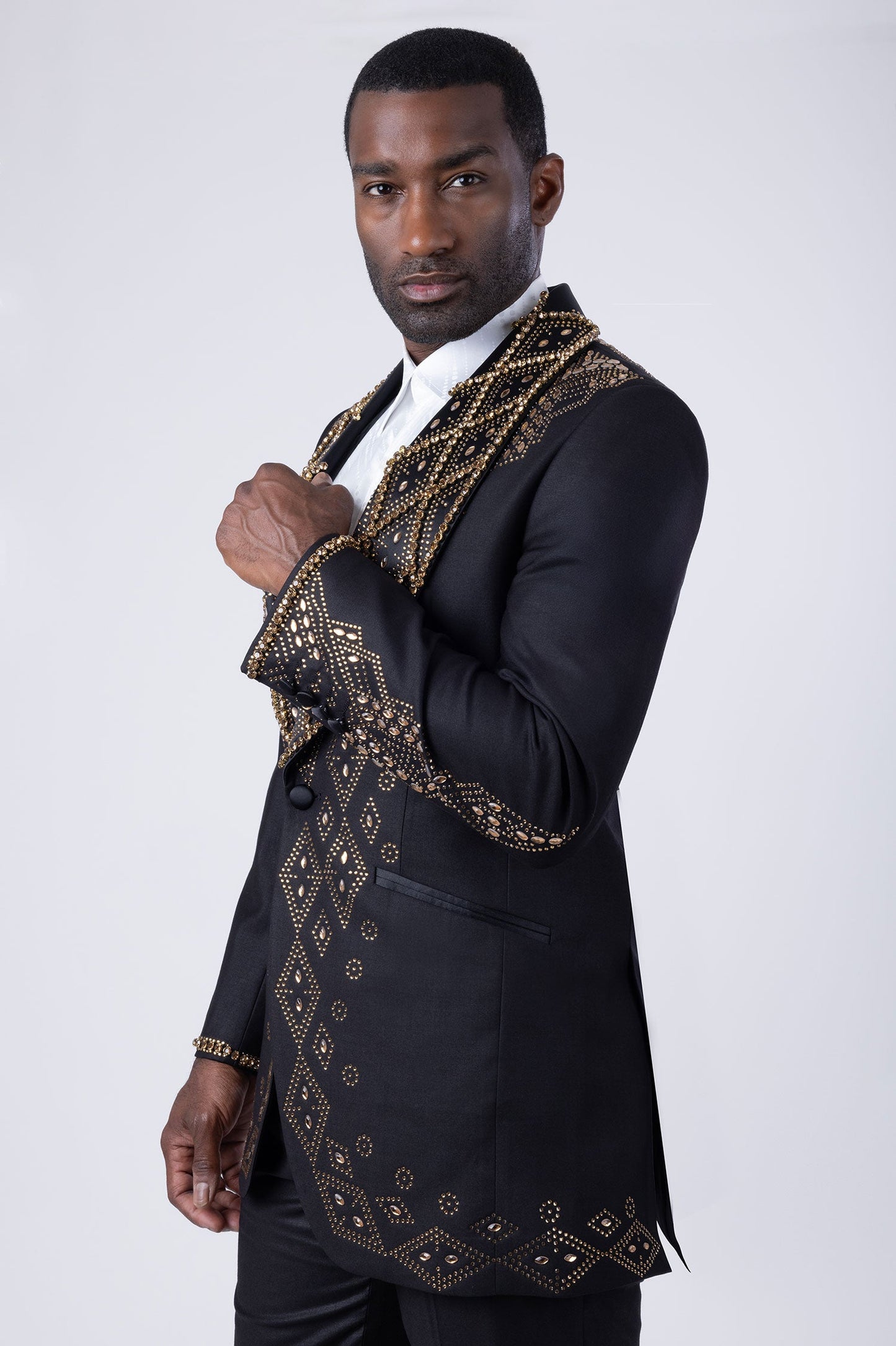 Echohood Rhinestone Blazer