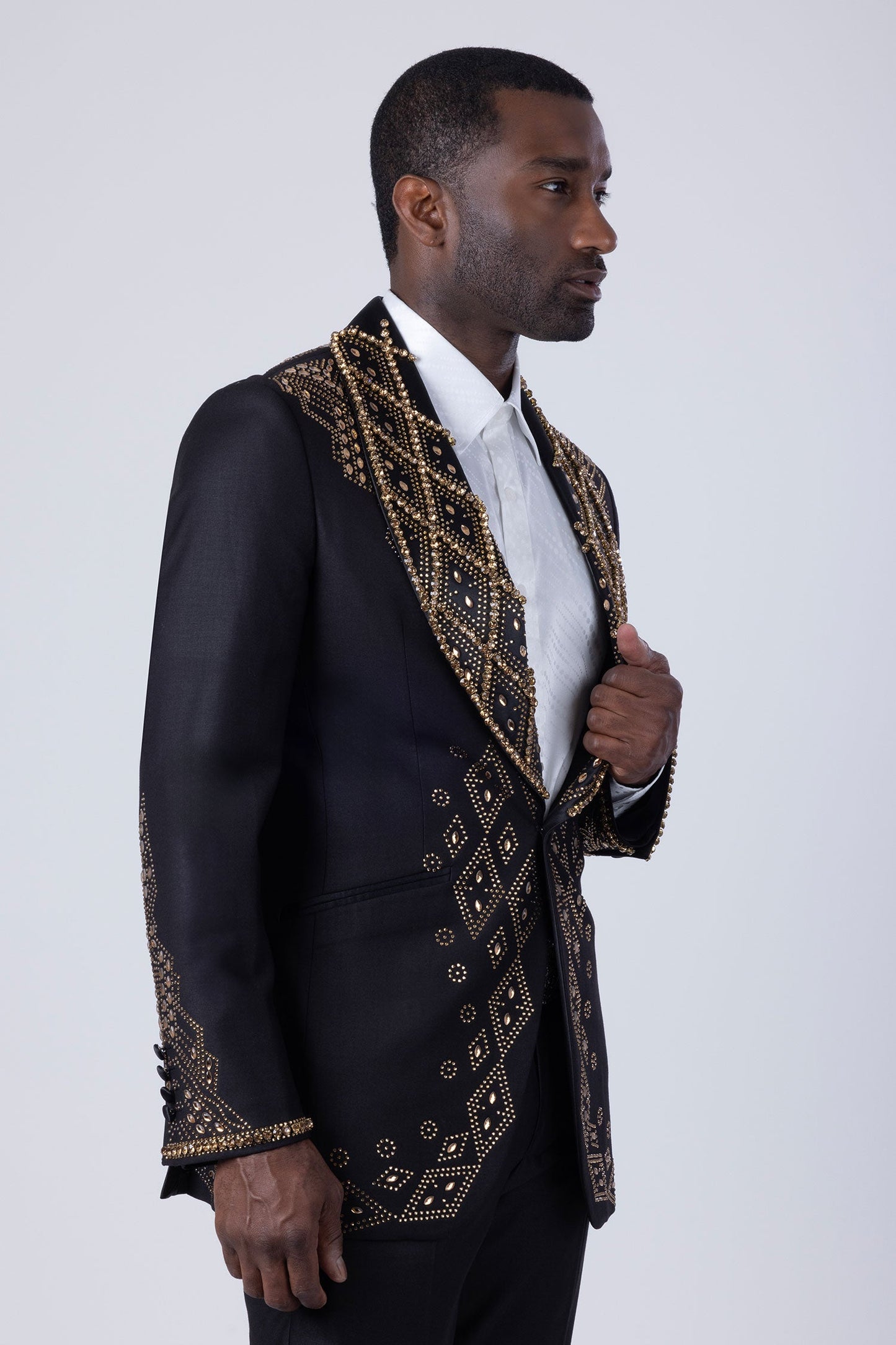 Echohood Rhinestone Blazer