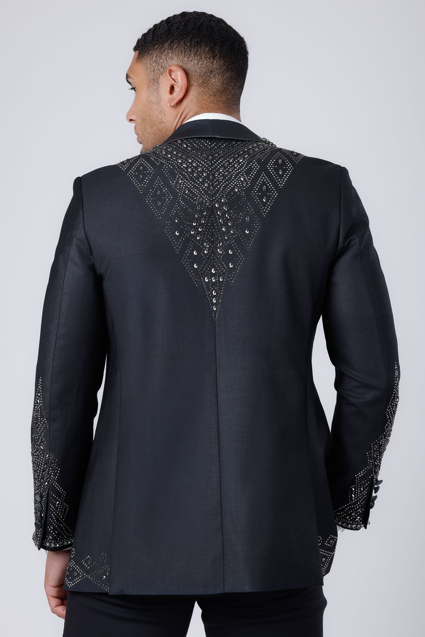 Echohood Rhinestone Blazer