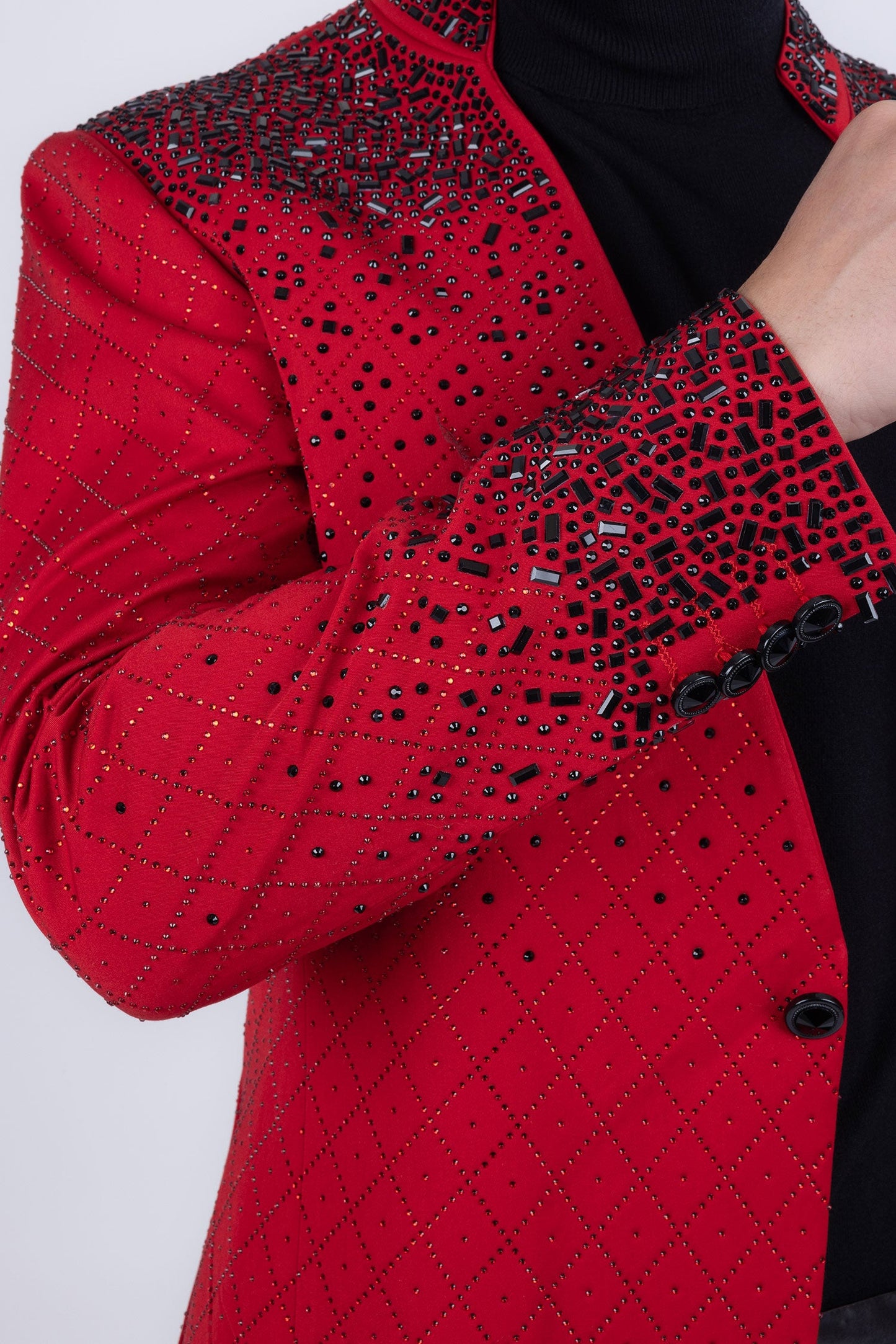 Trivon Rhinestone Blazer