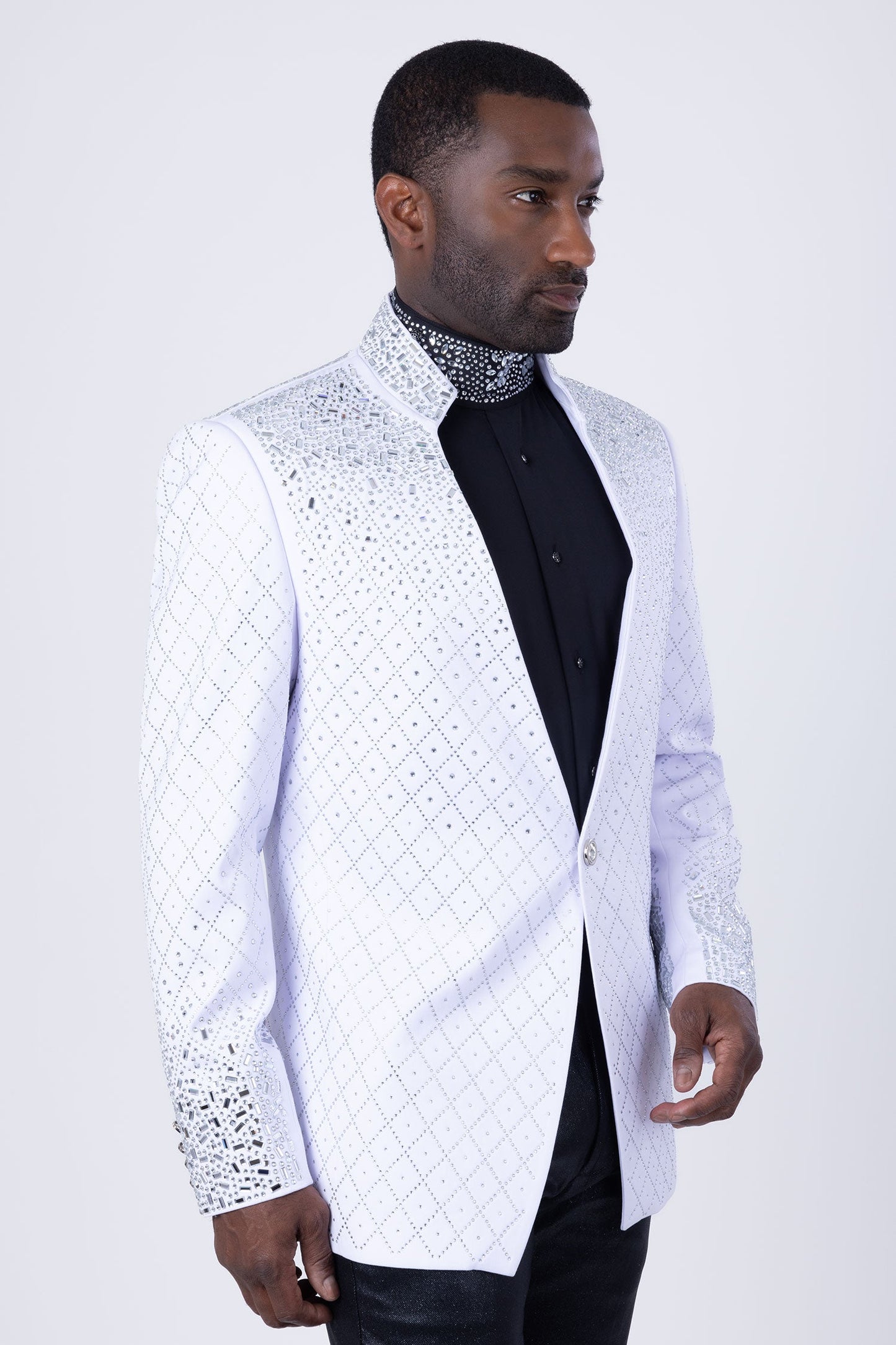 Trivon Rhinestone Blazer