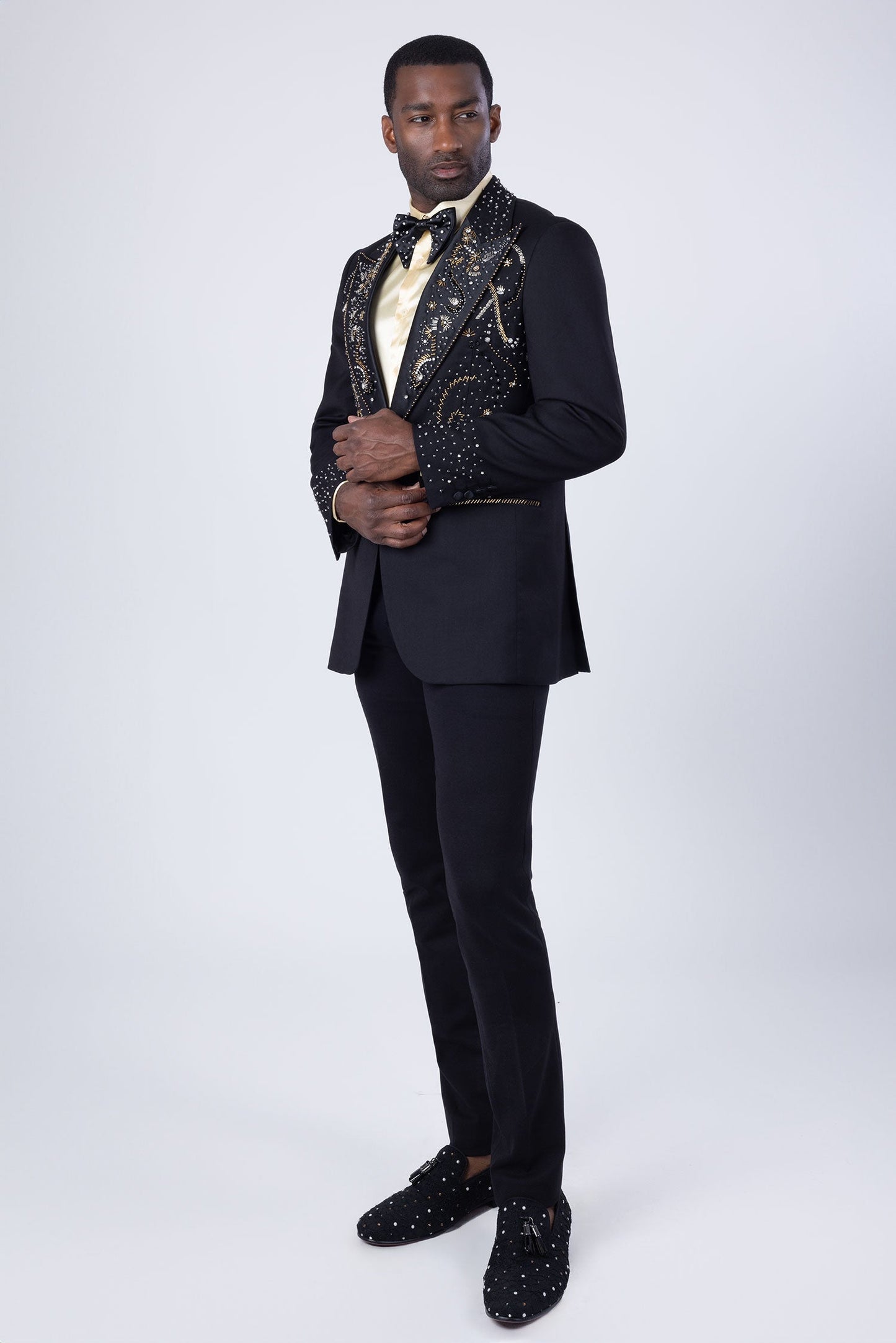 Tullina Rhinestone Suit