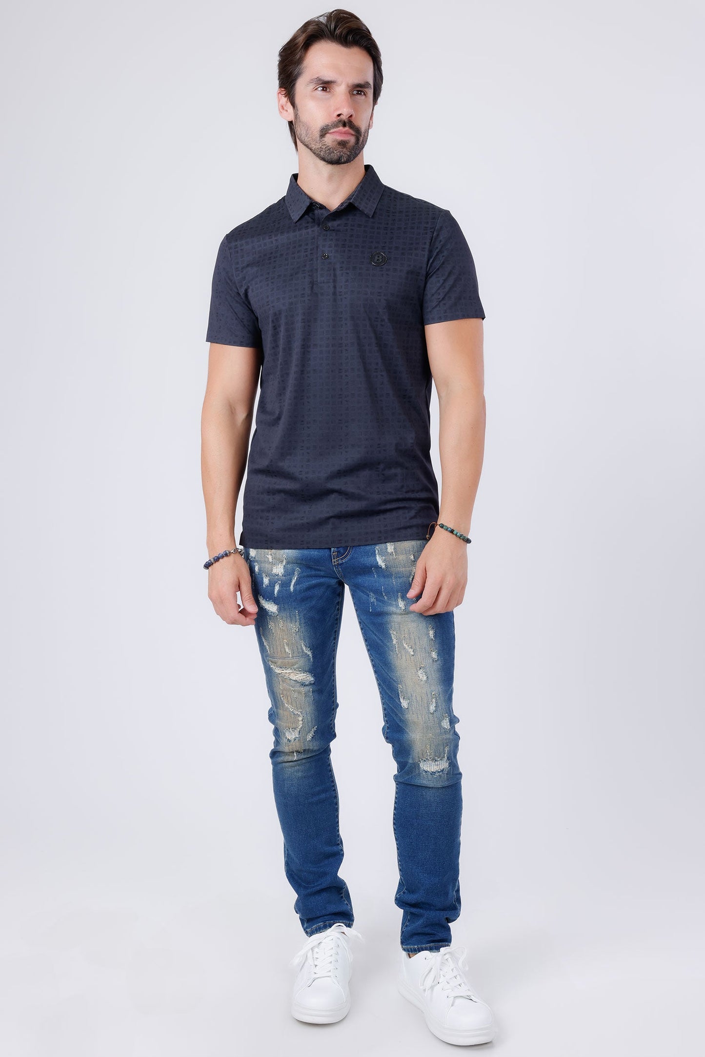 Mumbai Checkered Polo Shirt