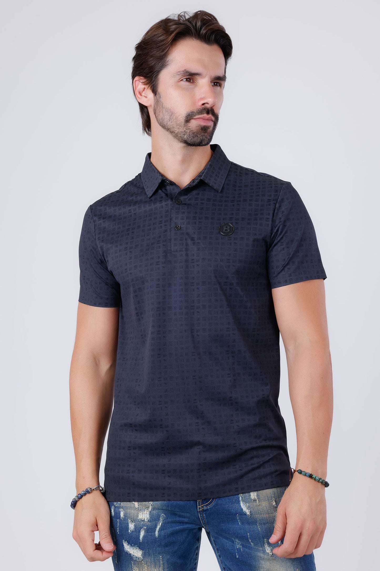 Mumbai Checkered Polo Shirt