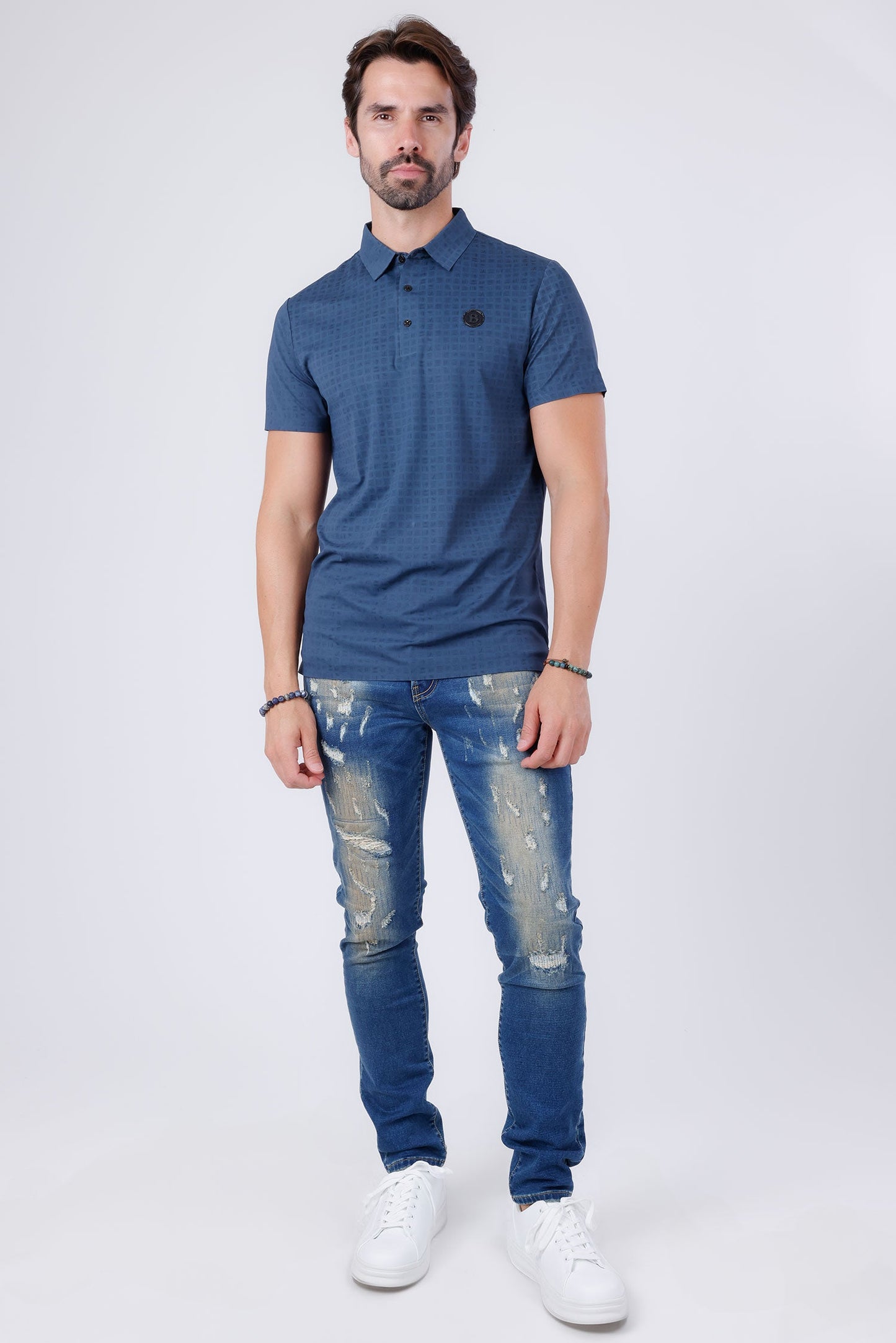 Mumbai Checkered Polo Shirt