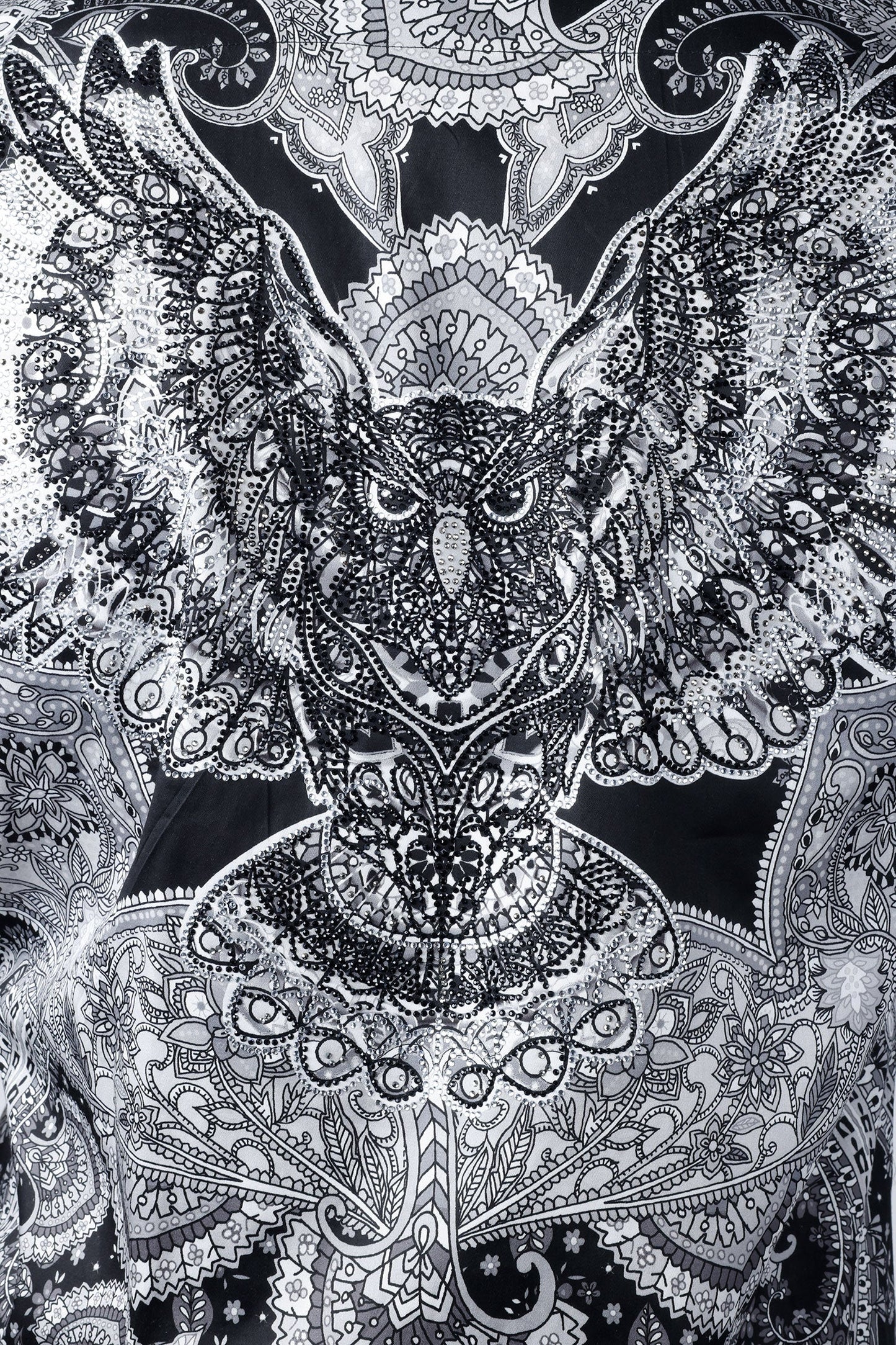 Blushwrap Rhinestone Long Sleeve Shirt