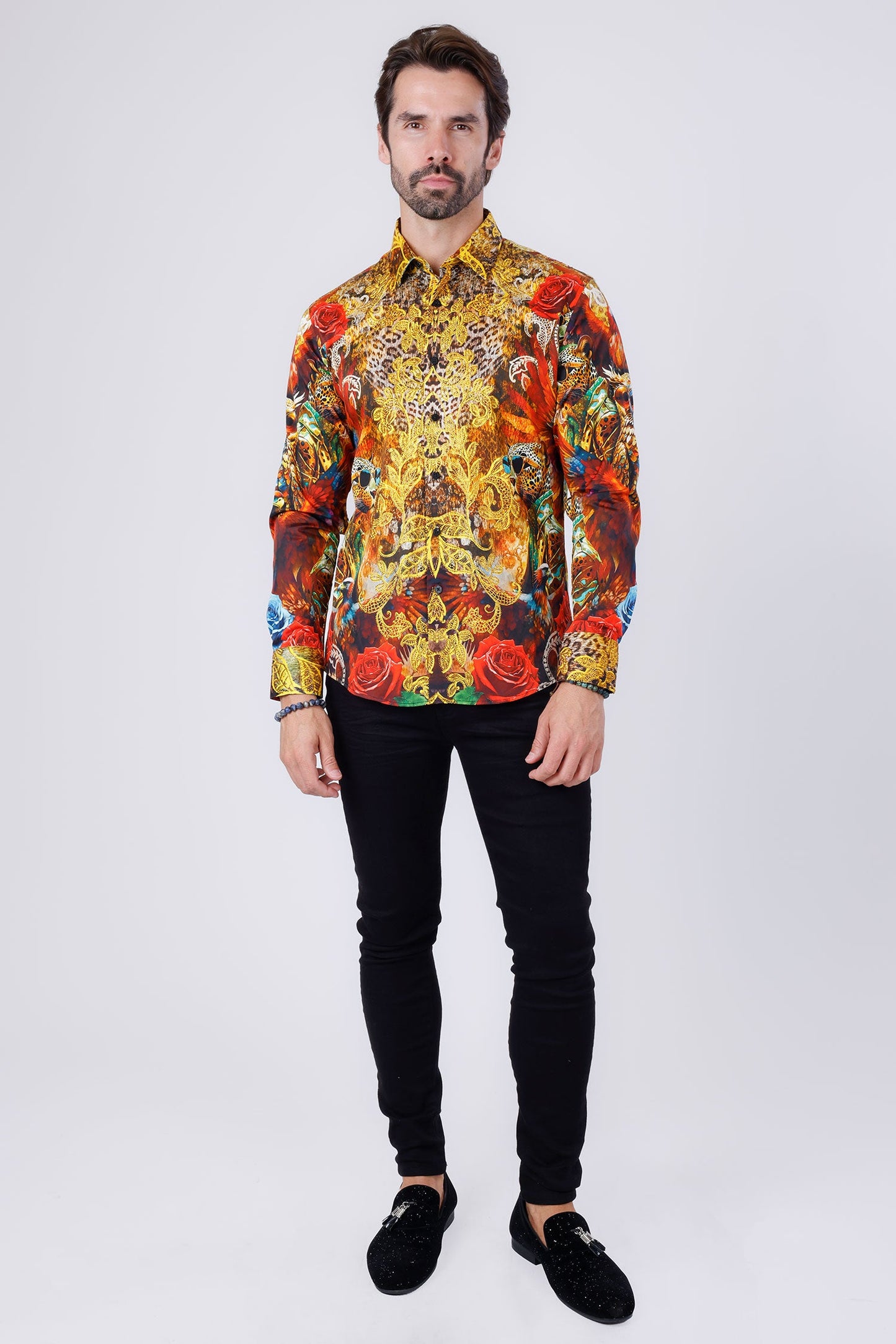 Charmspun Rhinestone Long Sleeve Shirt