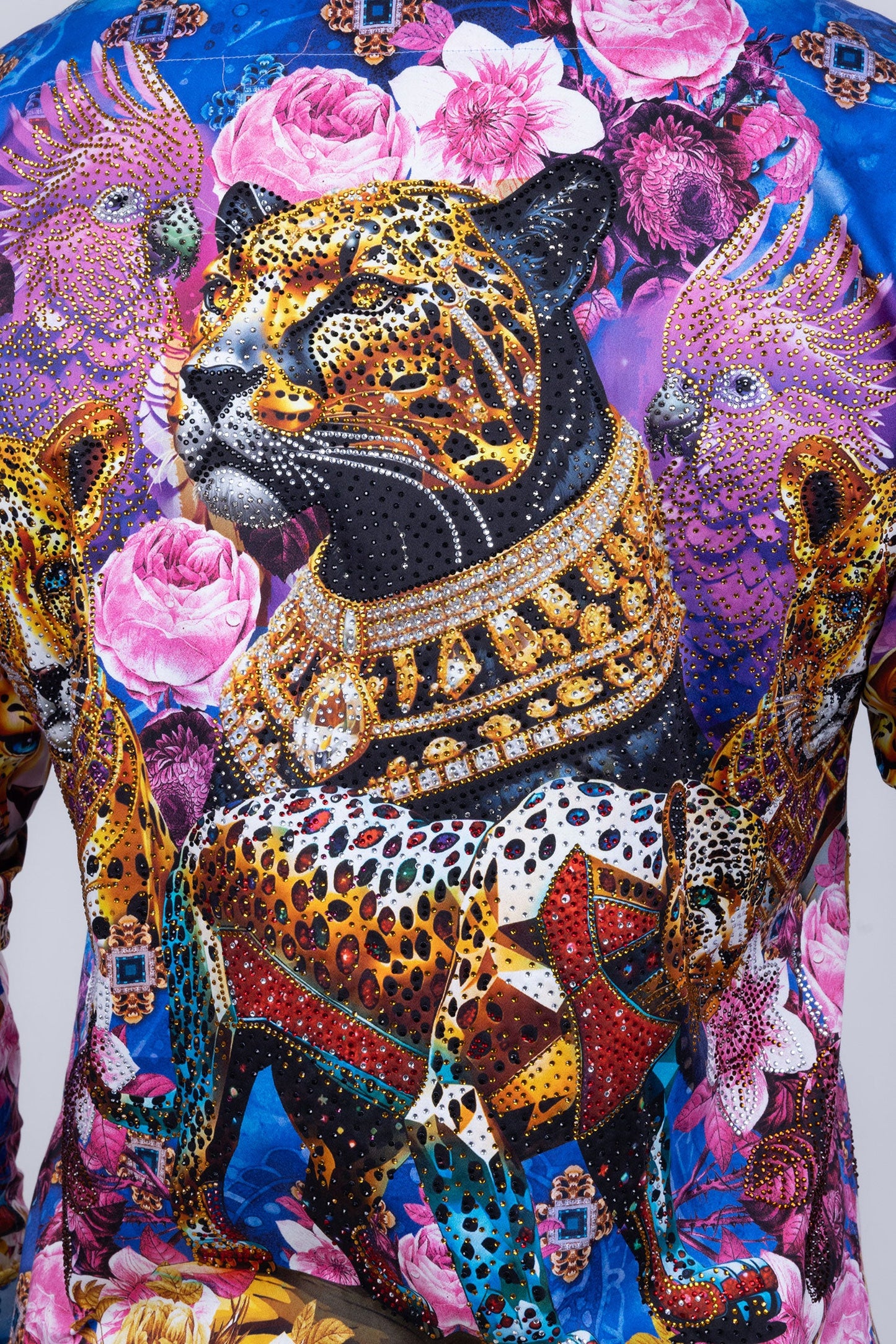 Glowgaiter Rhinestone Long Sleeve Shirt