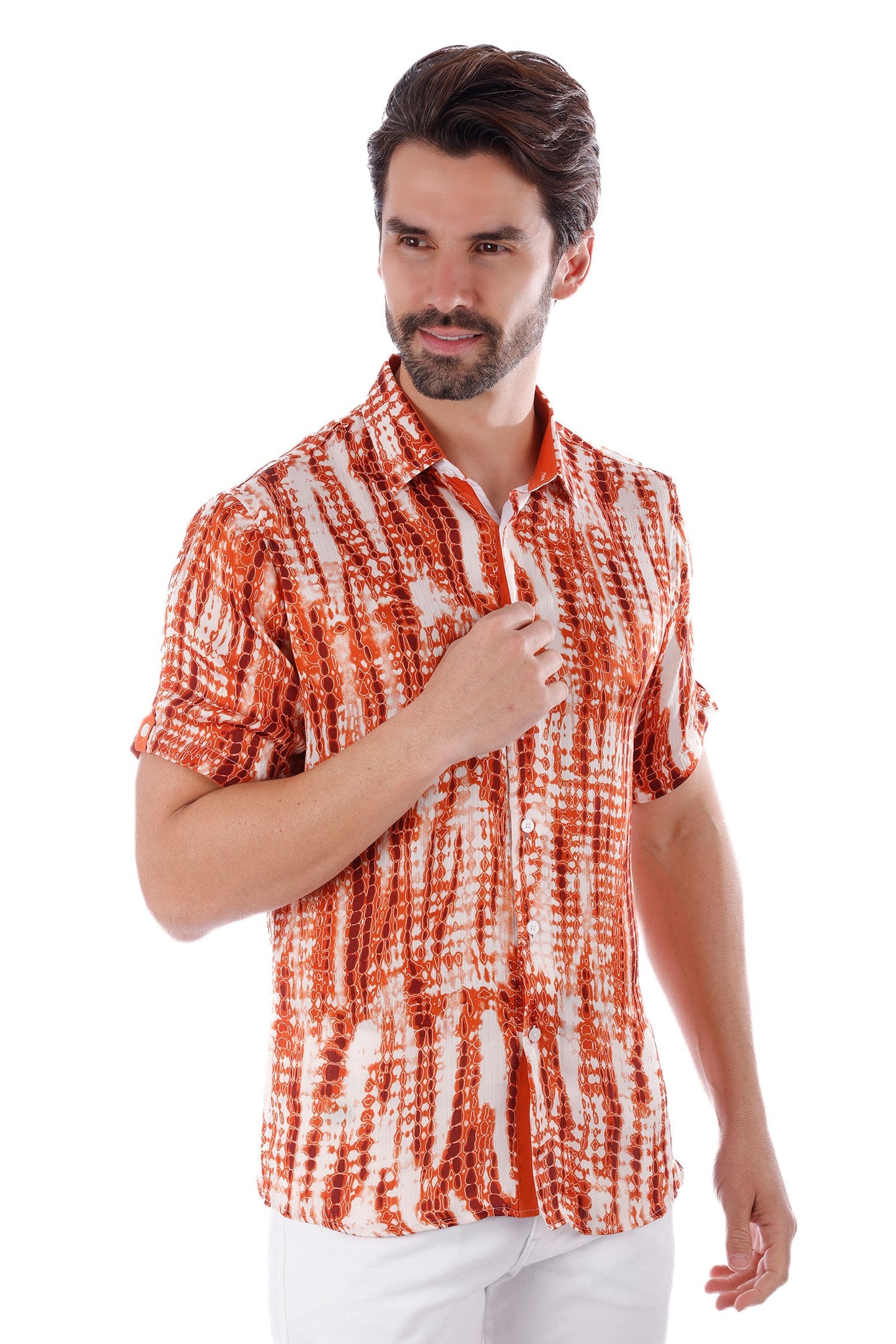 Flashy Fervor Short Sleeve Shirts