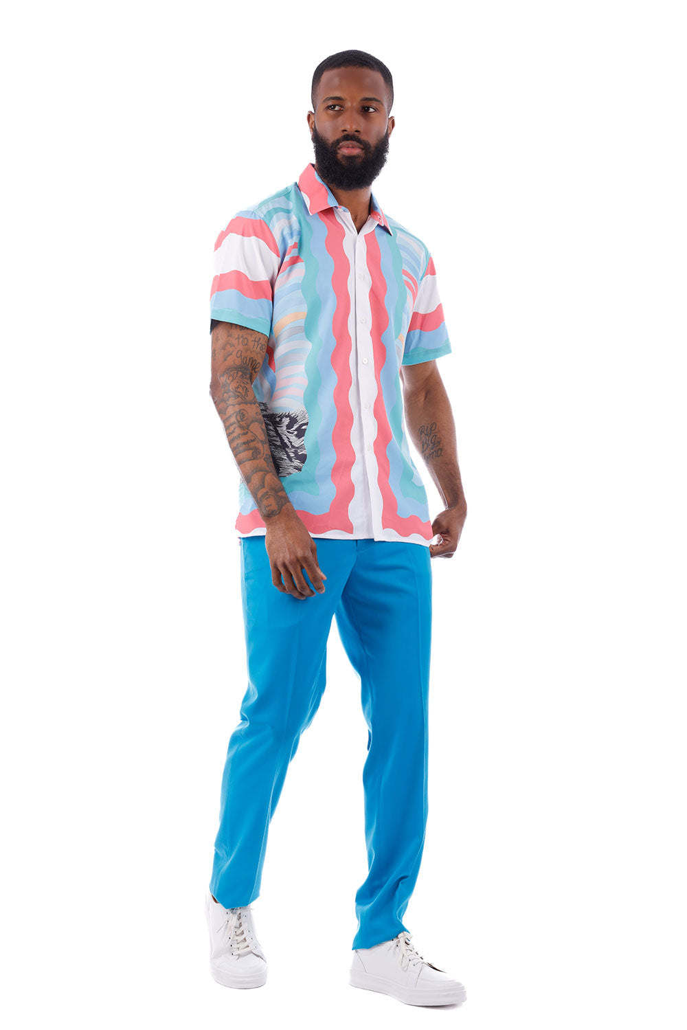 Flashy New Wave Short Sleeve Shirt