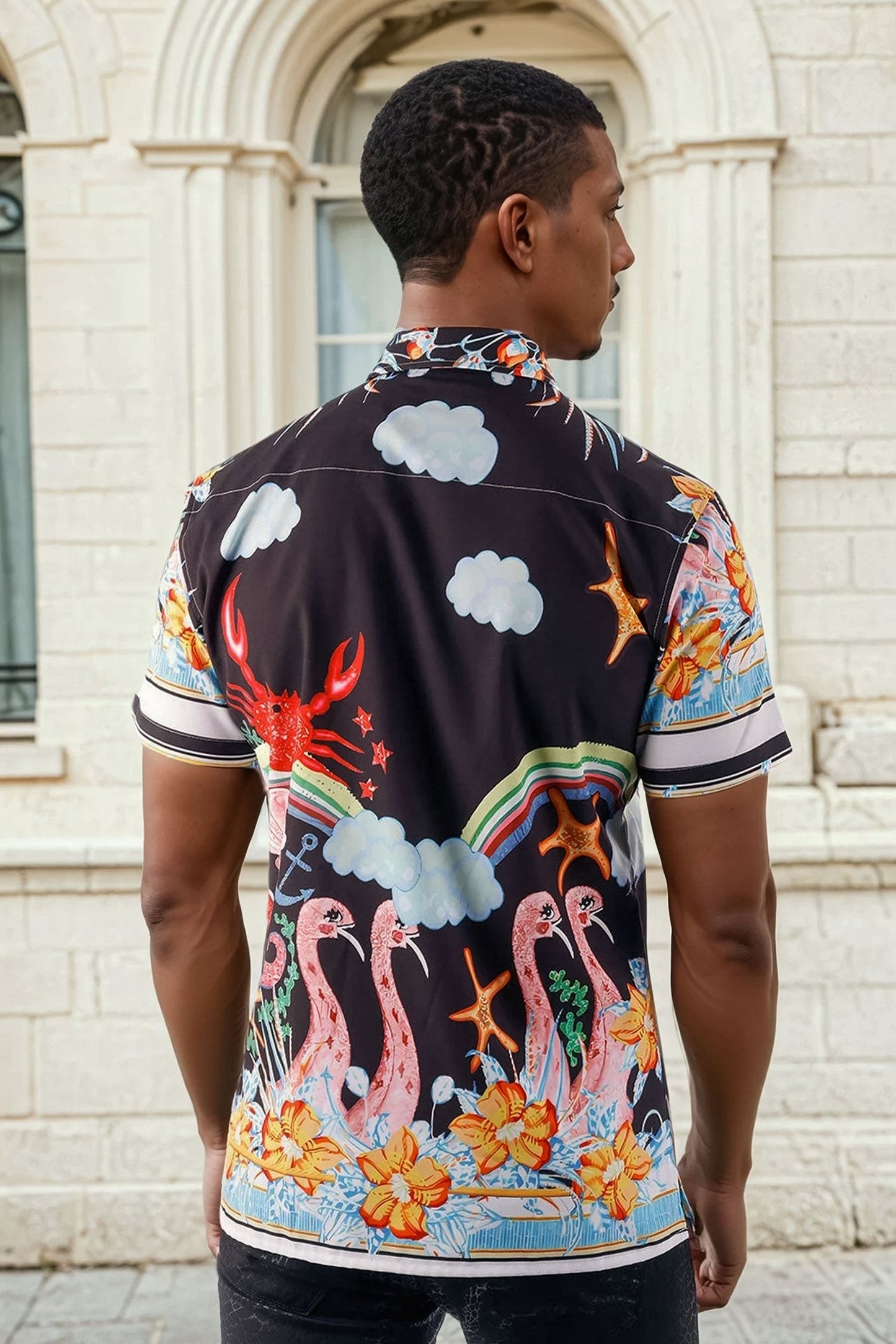 Flossy Novelty Short Sleeve Shirt