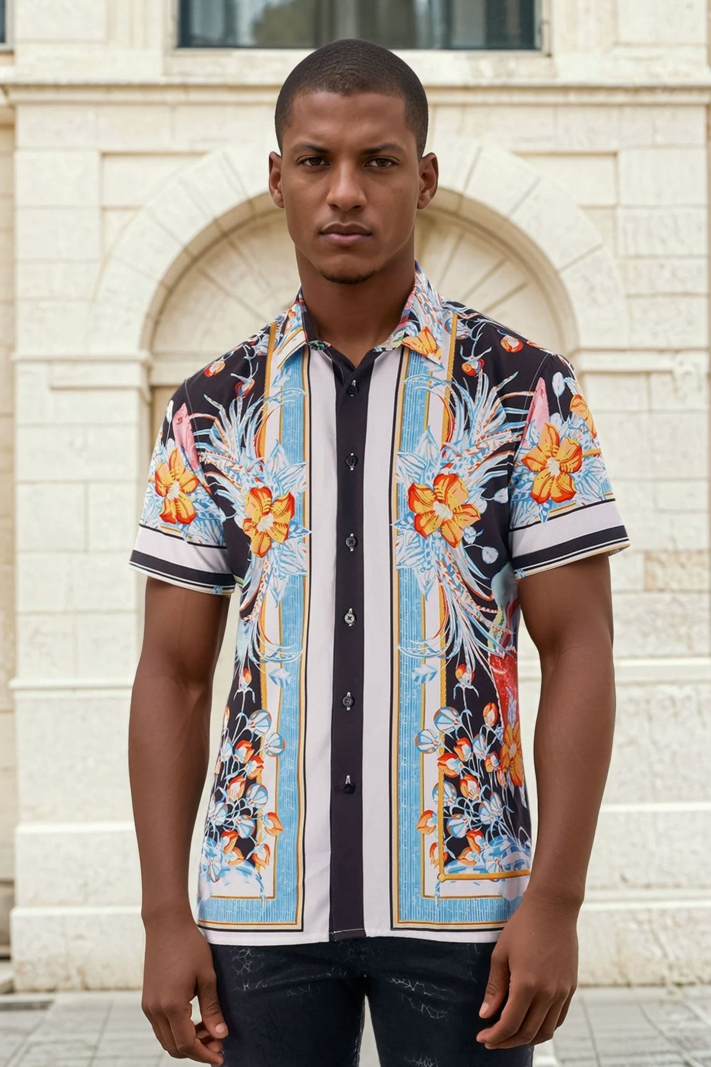 Flossy Novelty Short Sleeve Shirt