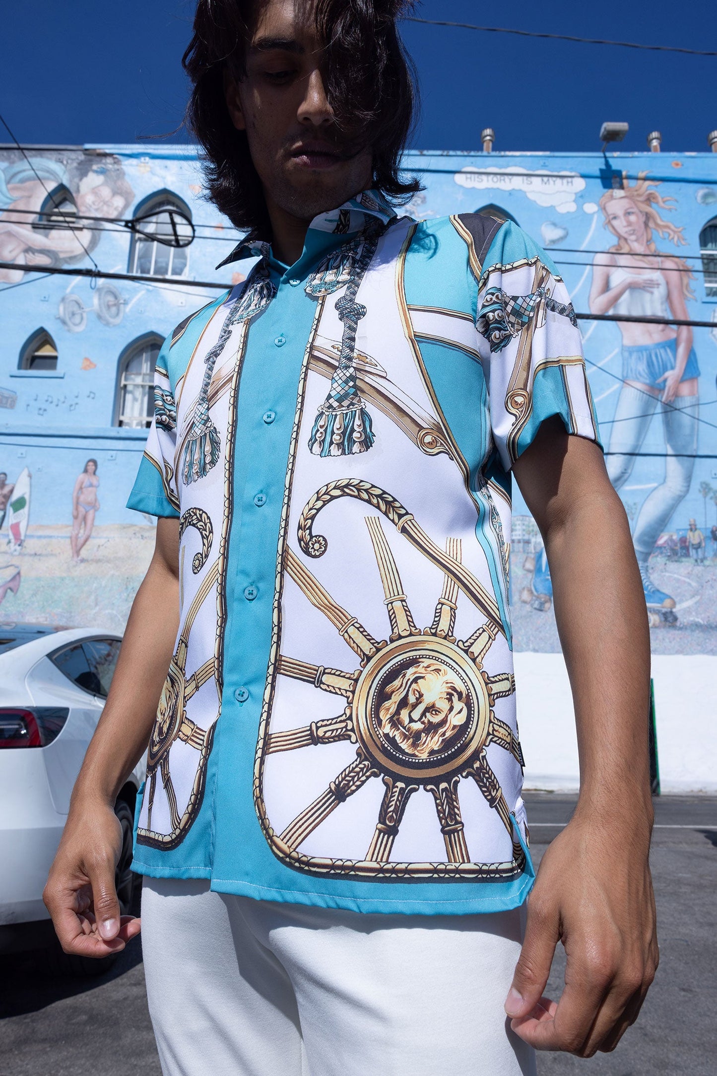 Flashy Infatuation Short Sleeve Shirt