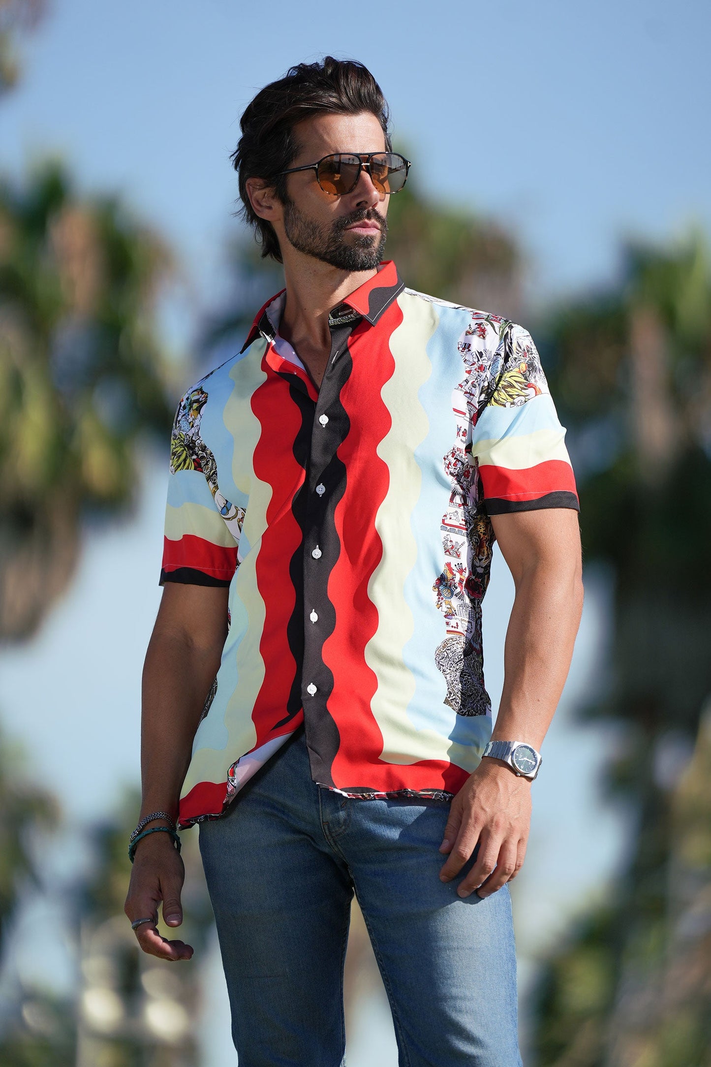 Flossy New Wave Short Sleeve Shirt