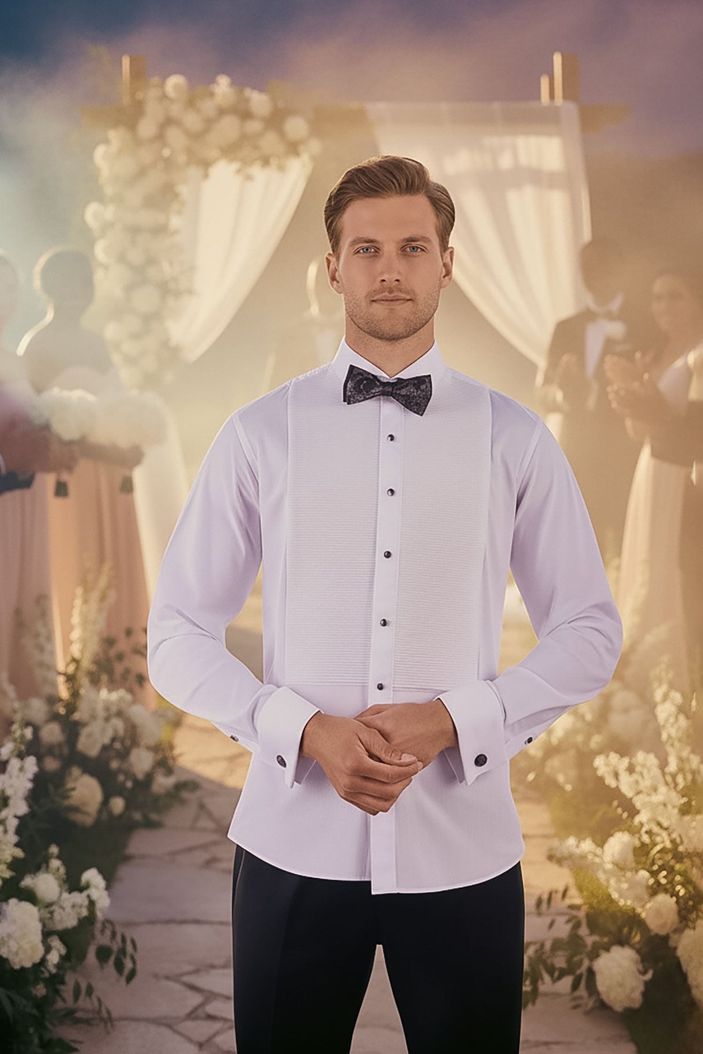 Stylish Mod Tuxedo Shirt