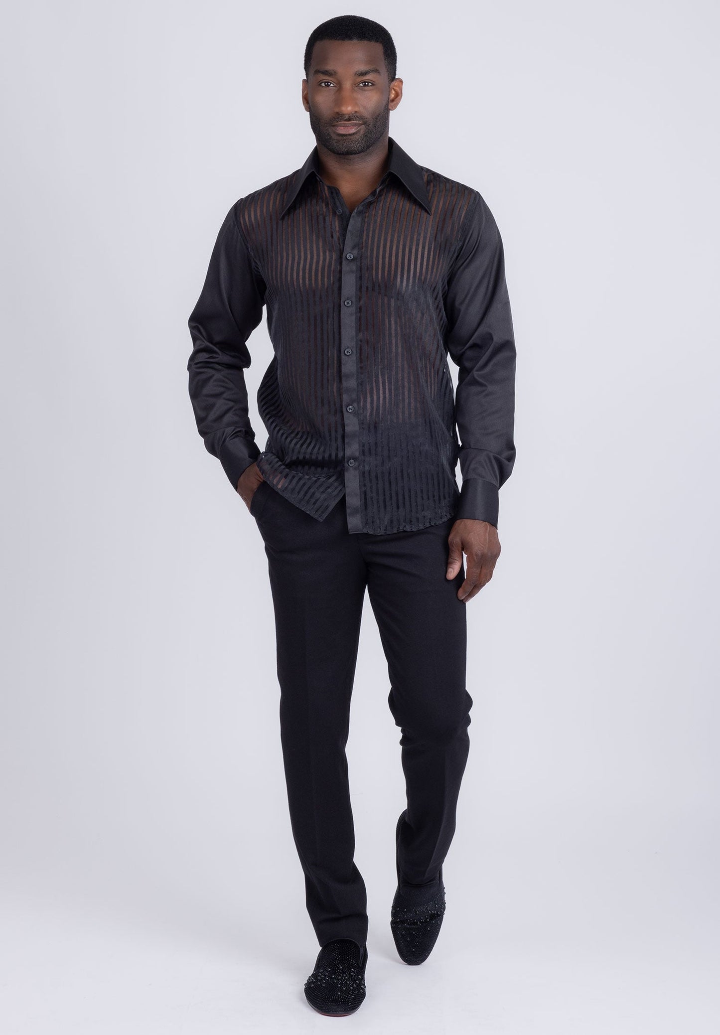 Beirut See Through Long Sleeve Shirt