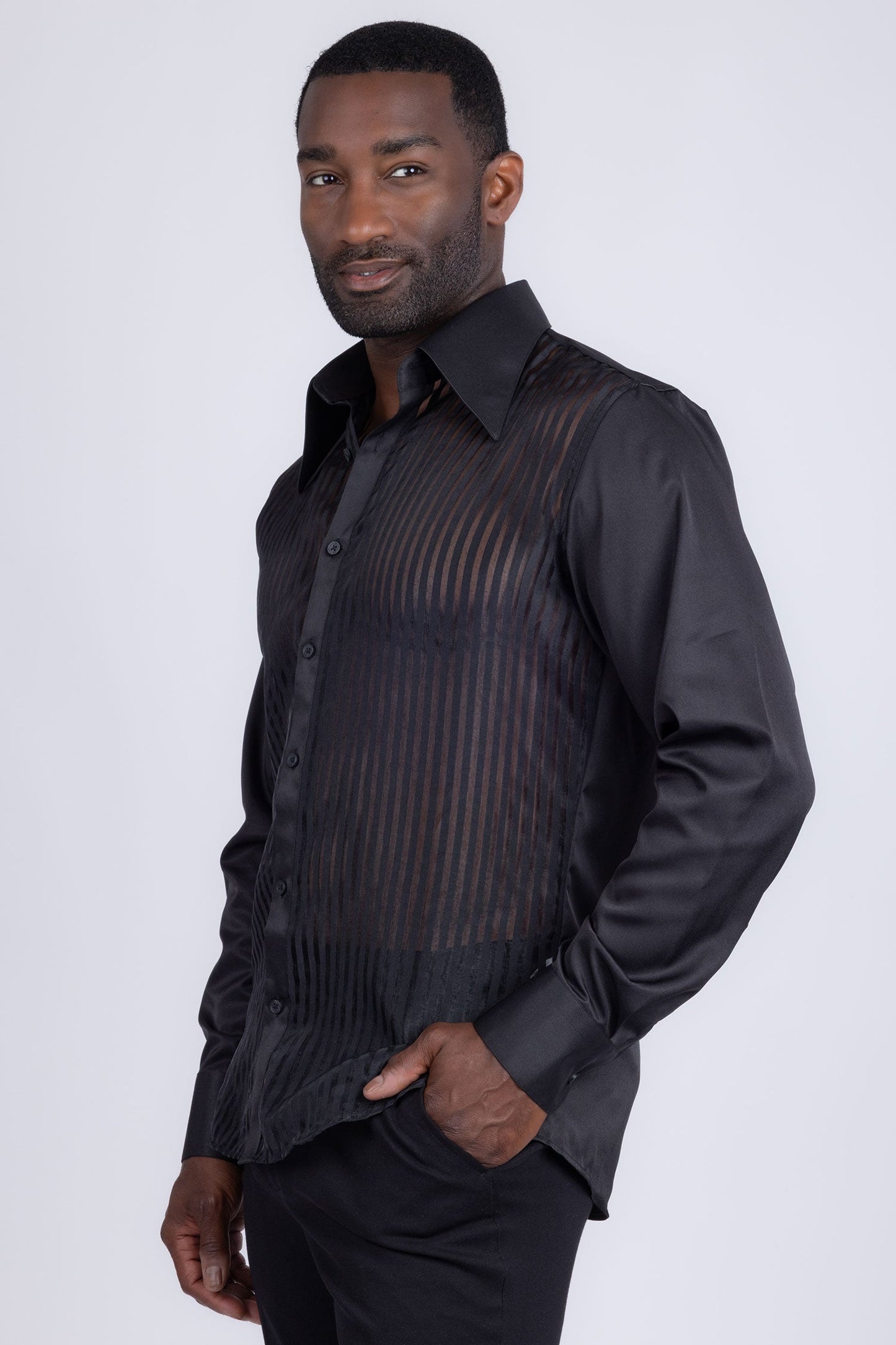 Beirut See Through Long Sleeve Shirt