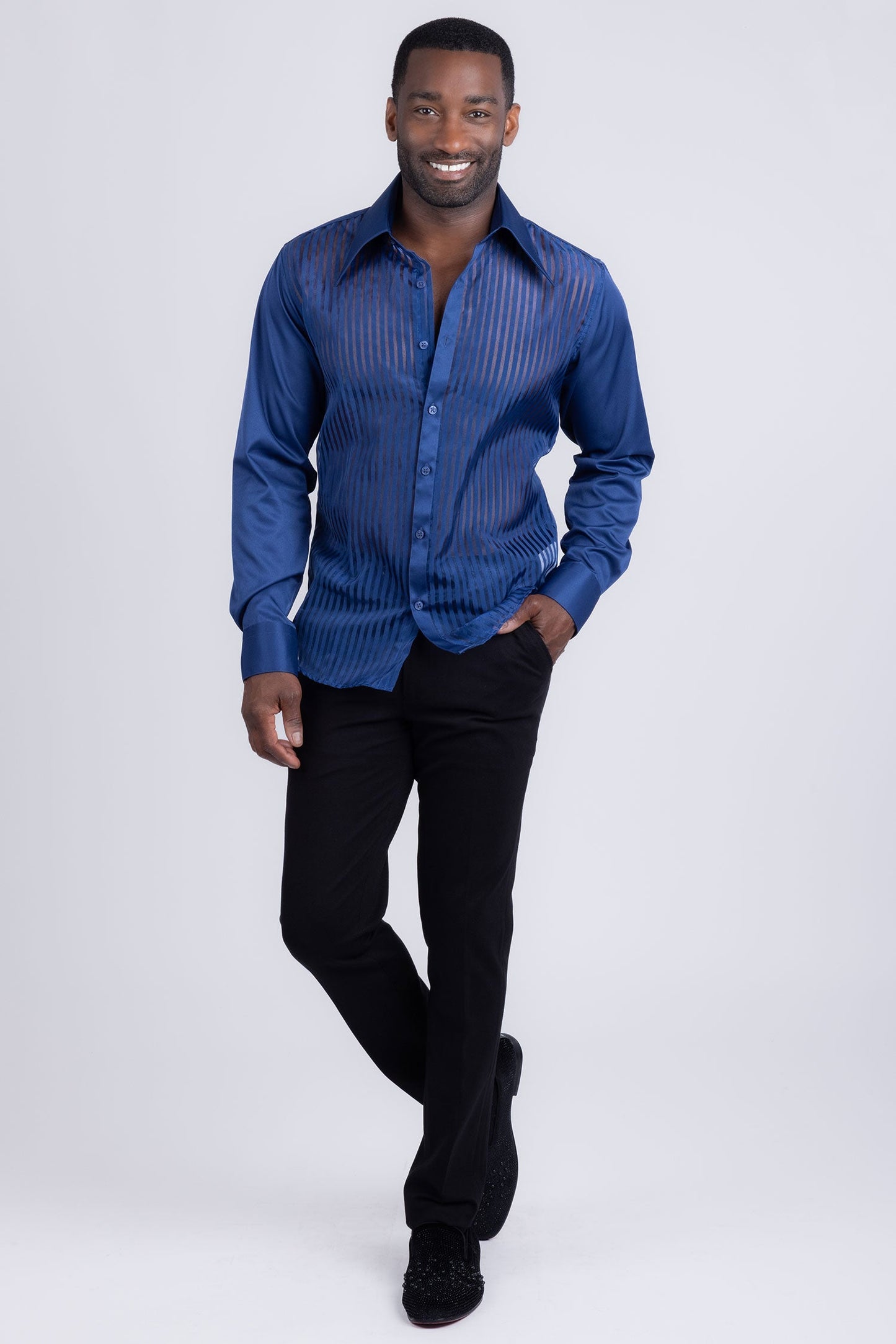 Beirut See Through Long Sleeve Shirt