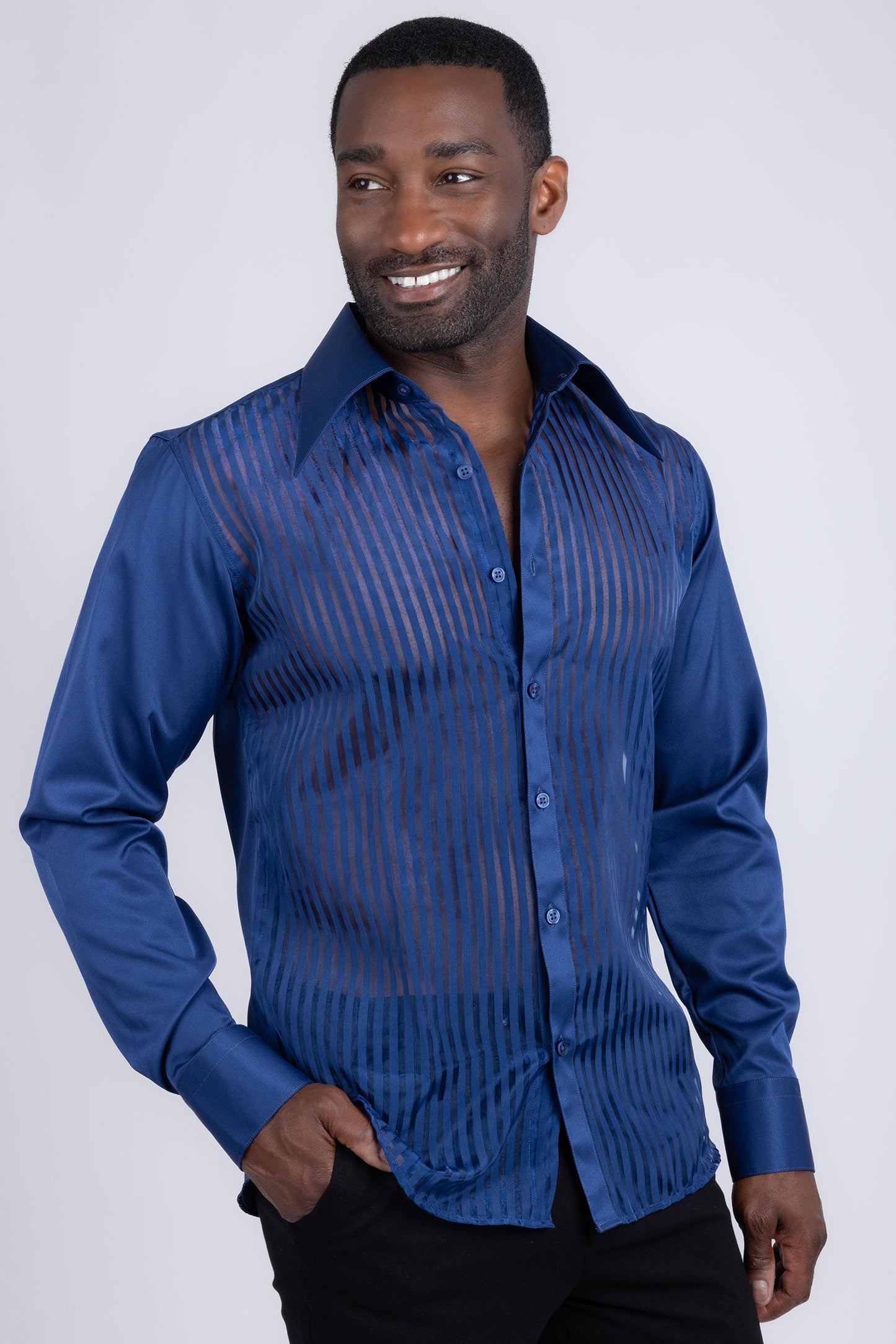 Beirut See Through Long Sleeve Shirt