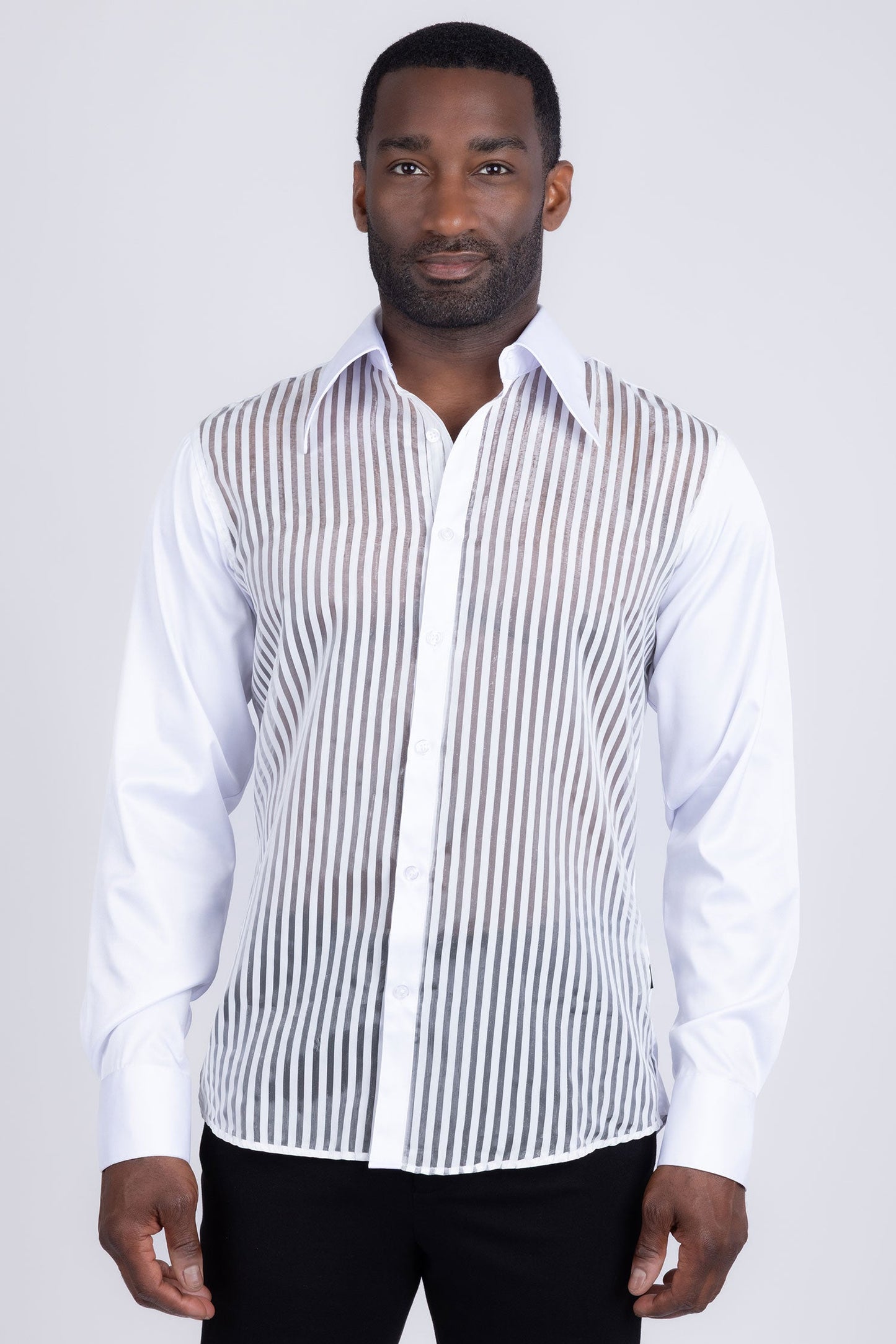 Beirut See Through Long Sleeve Shirt