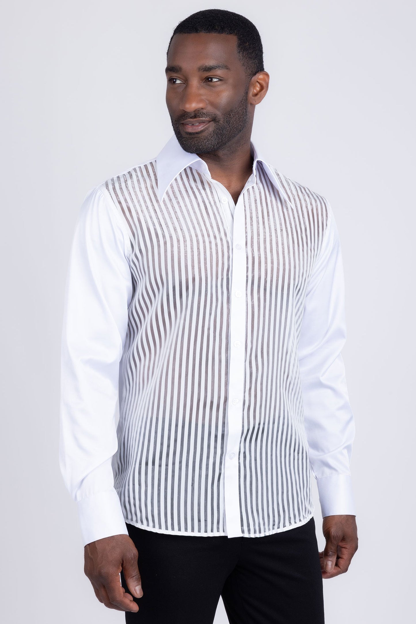 Beirut See Through Long Sleeve Shirt