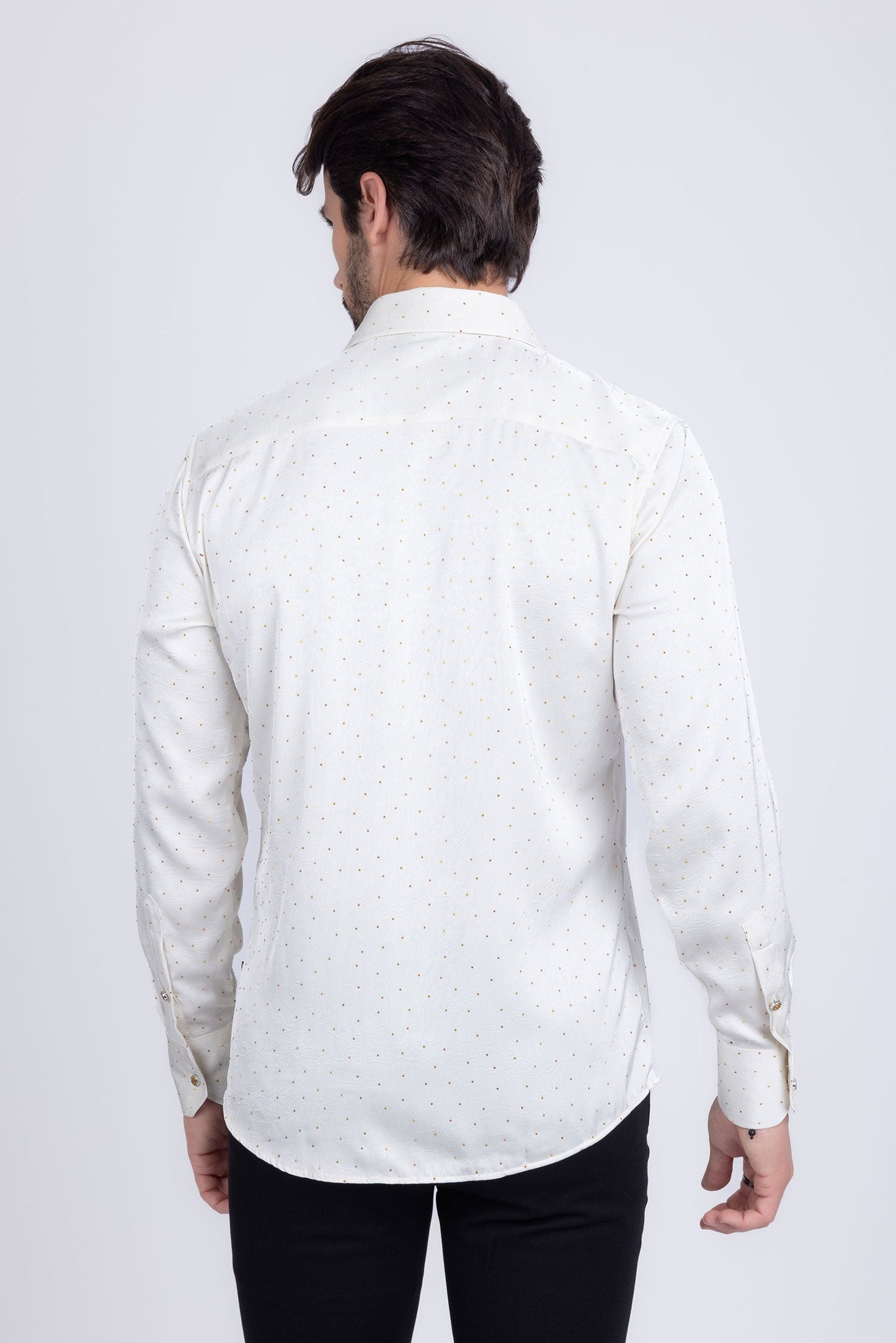 Cana Rhinestones Long Sleeve Shirt