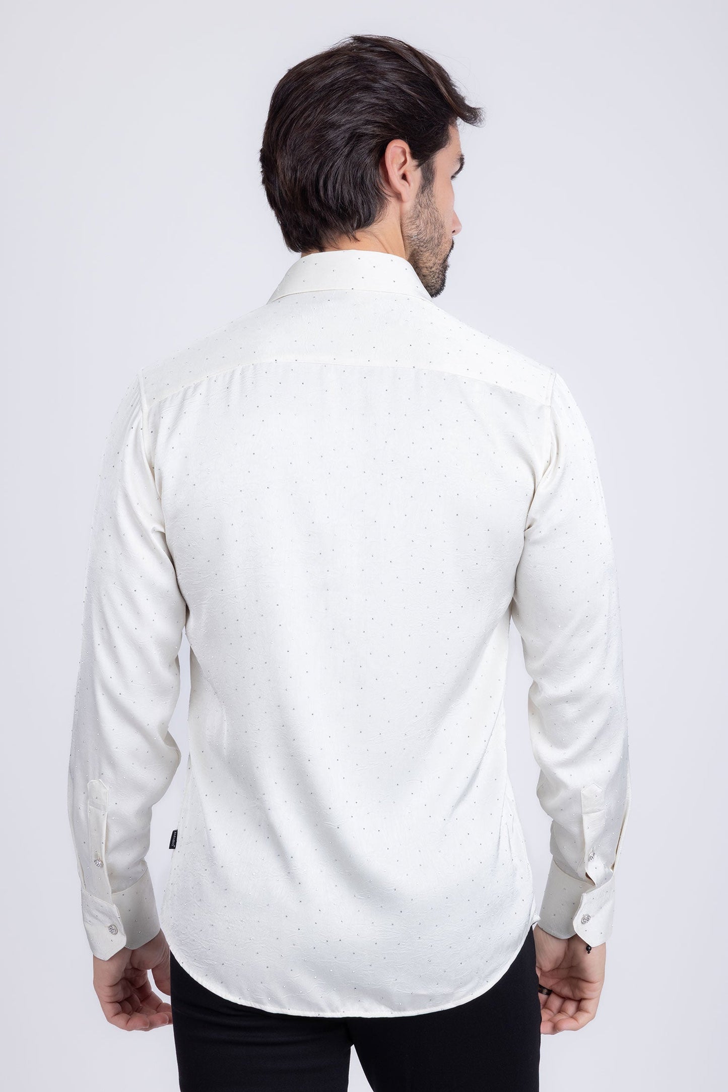 Cana Rhinestones Long Sleeve Shirt