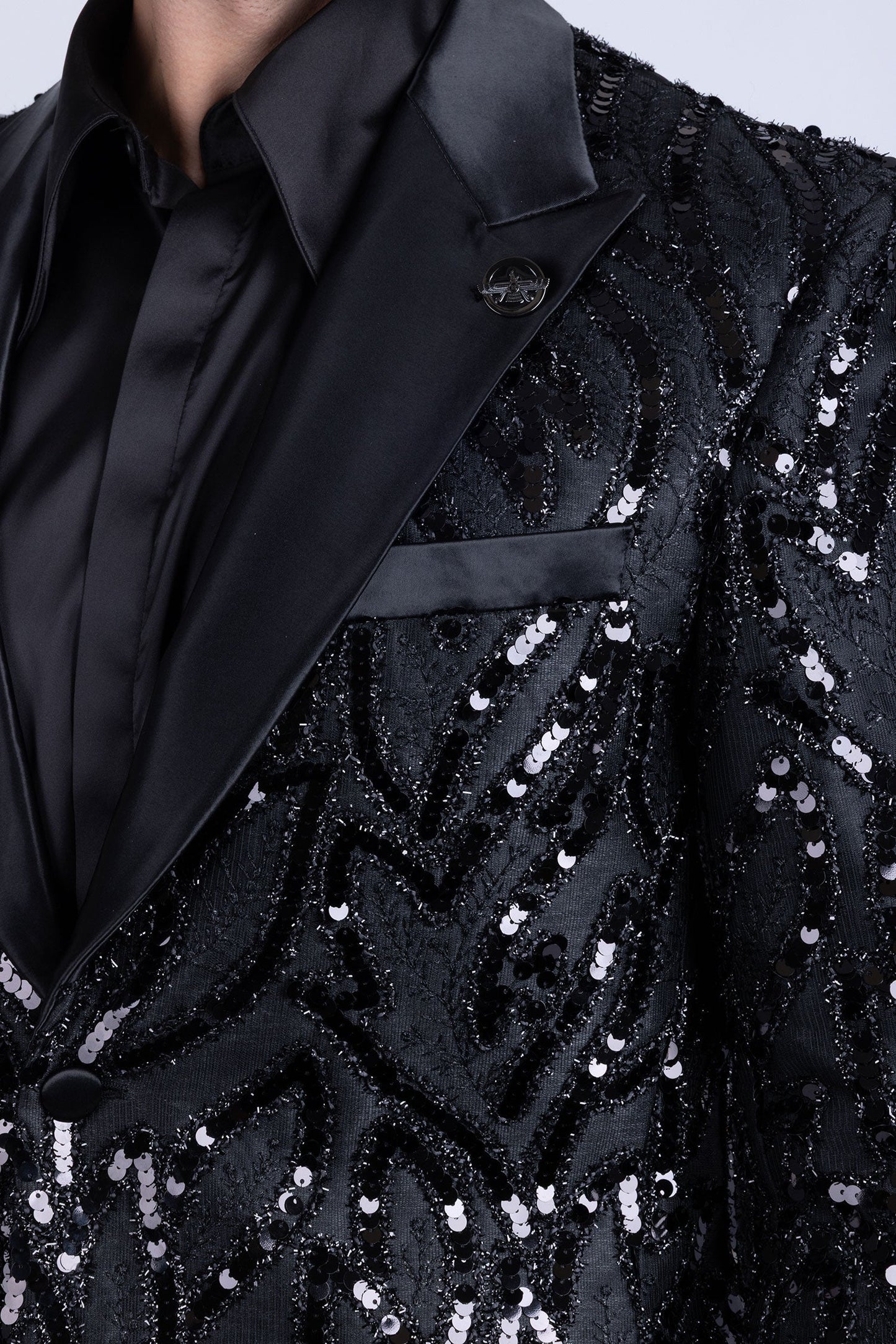 Collins Sequin Blazer