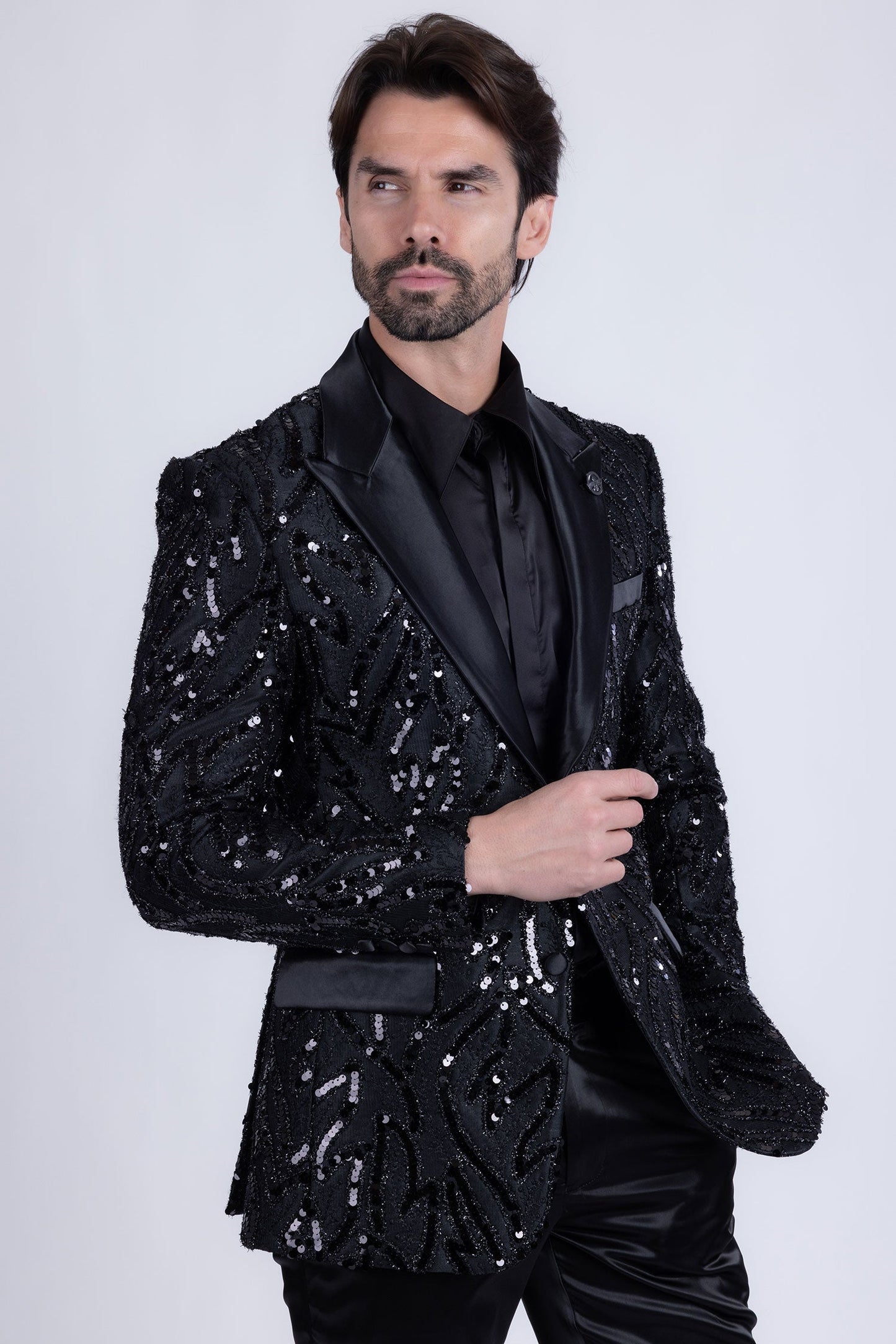 Collins Sequin Blazer