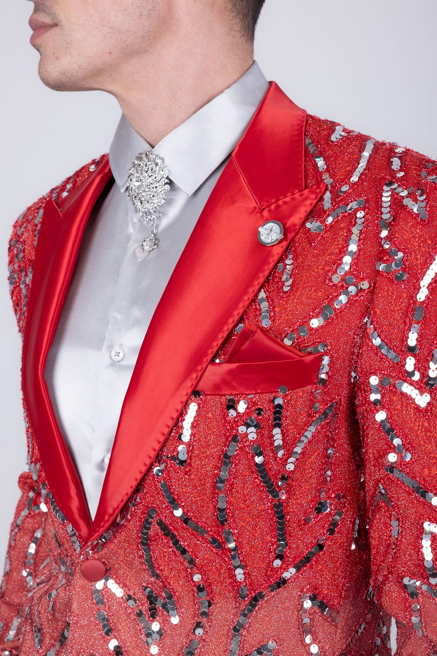 Collins Sequin Blazer