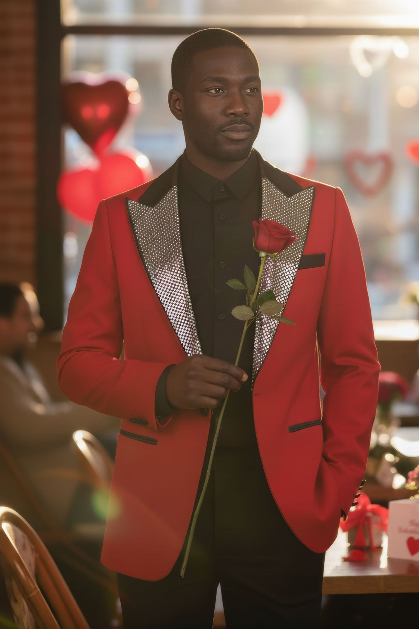 Halong Rhinestone Blazer