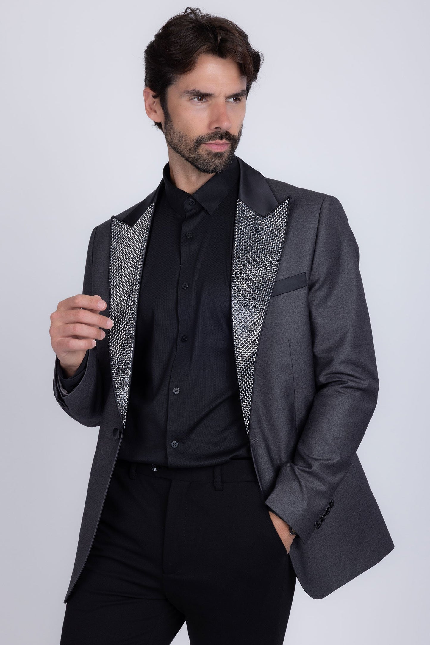 Halong Rhinestone Blazer