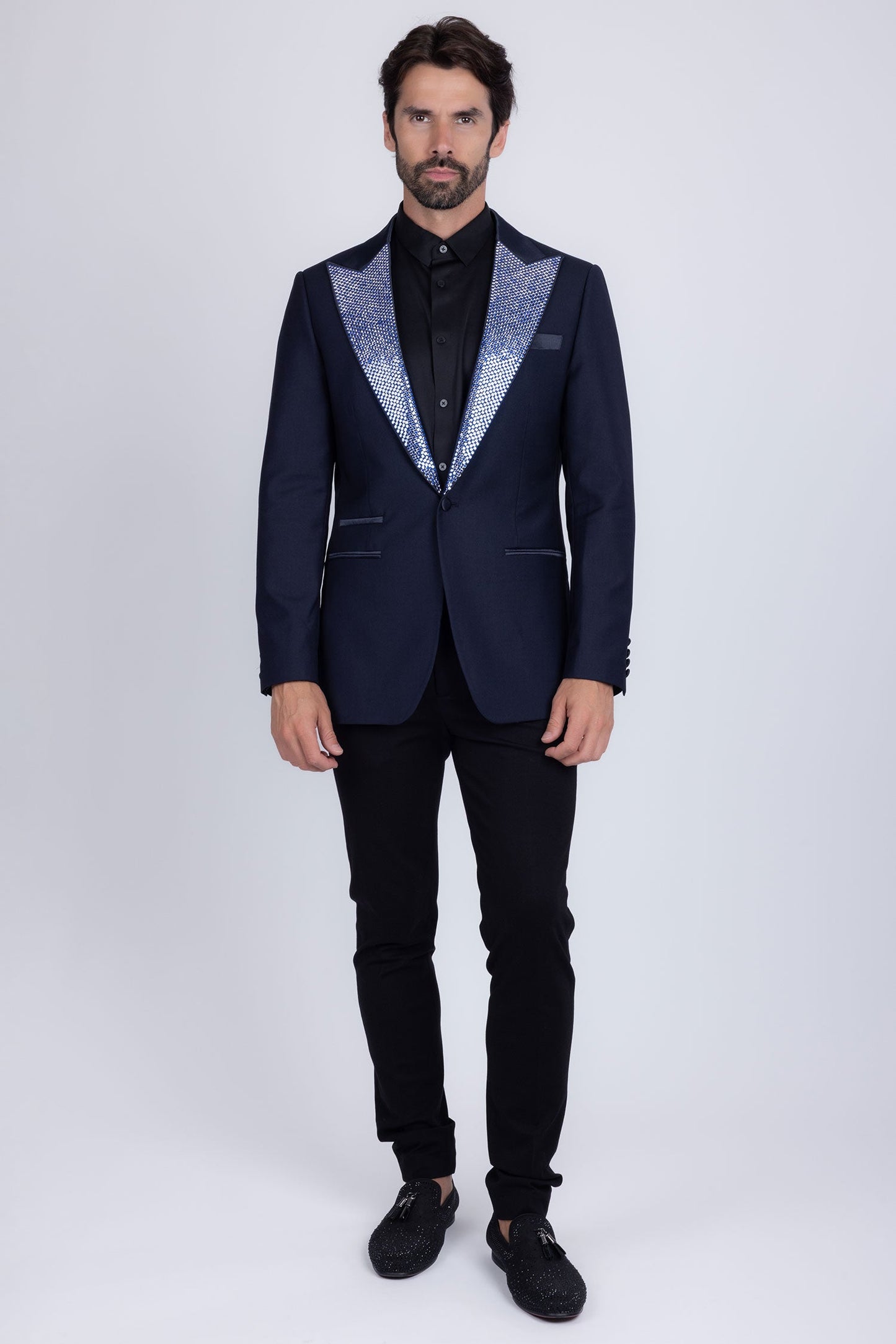 Halong Rhinestone Blazer