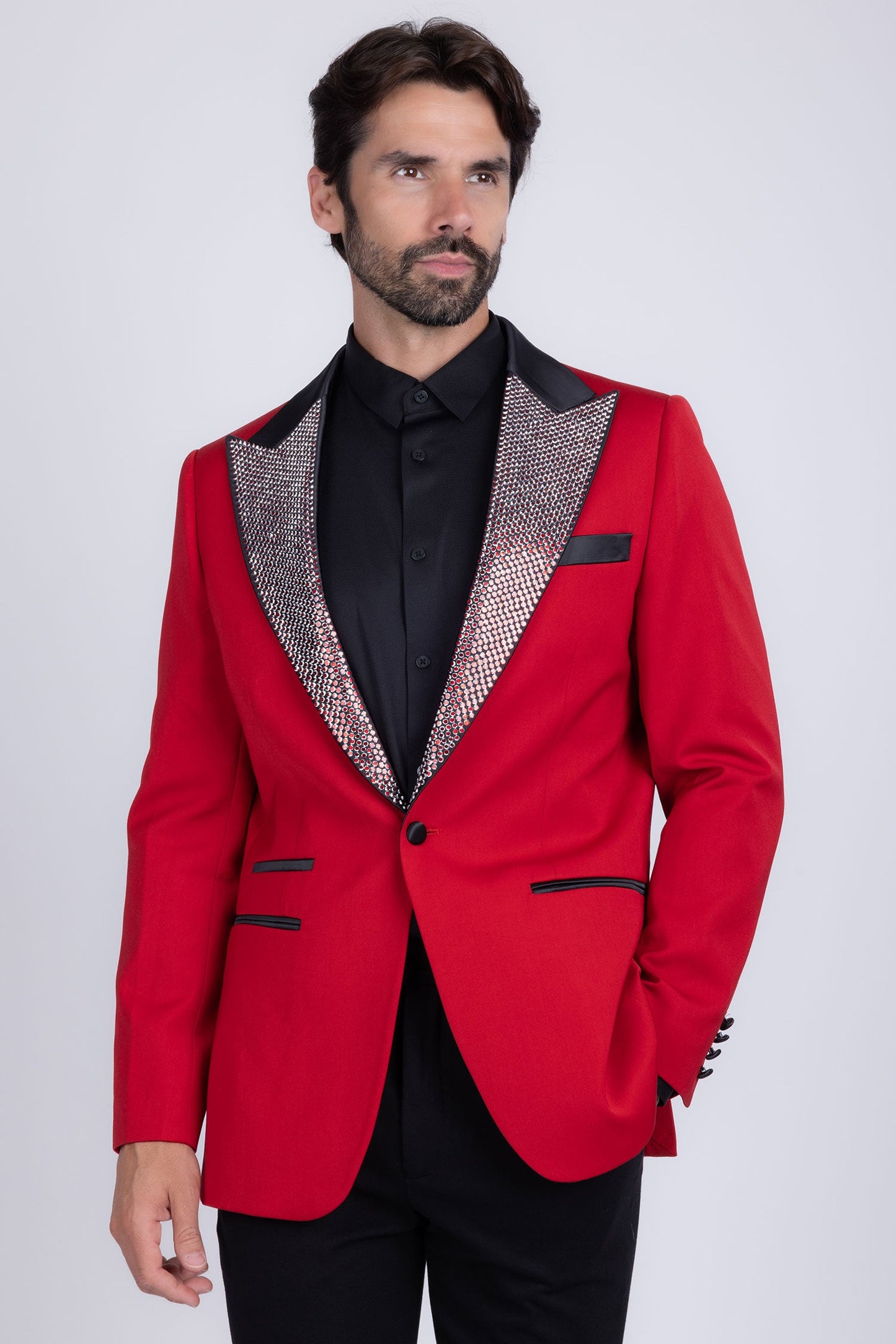 Halong Rhinestone Blazer