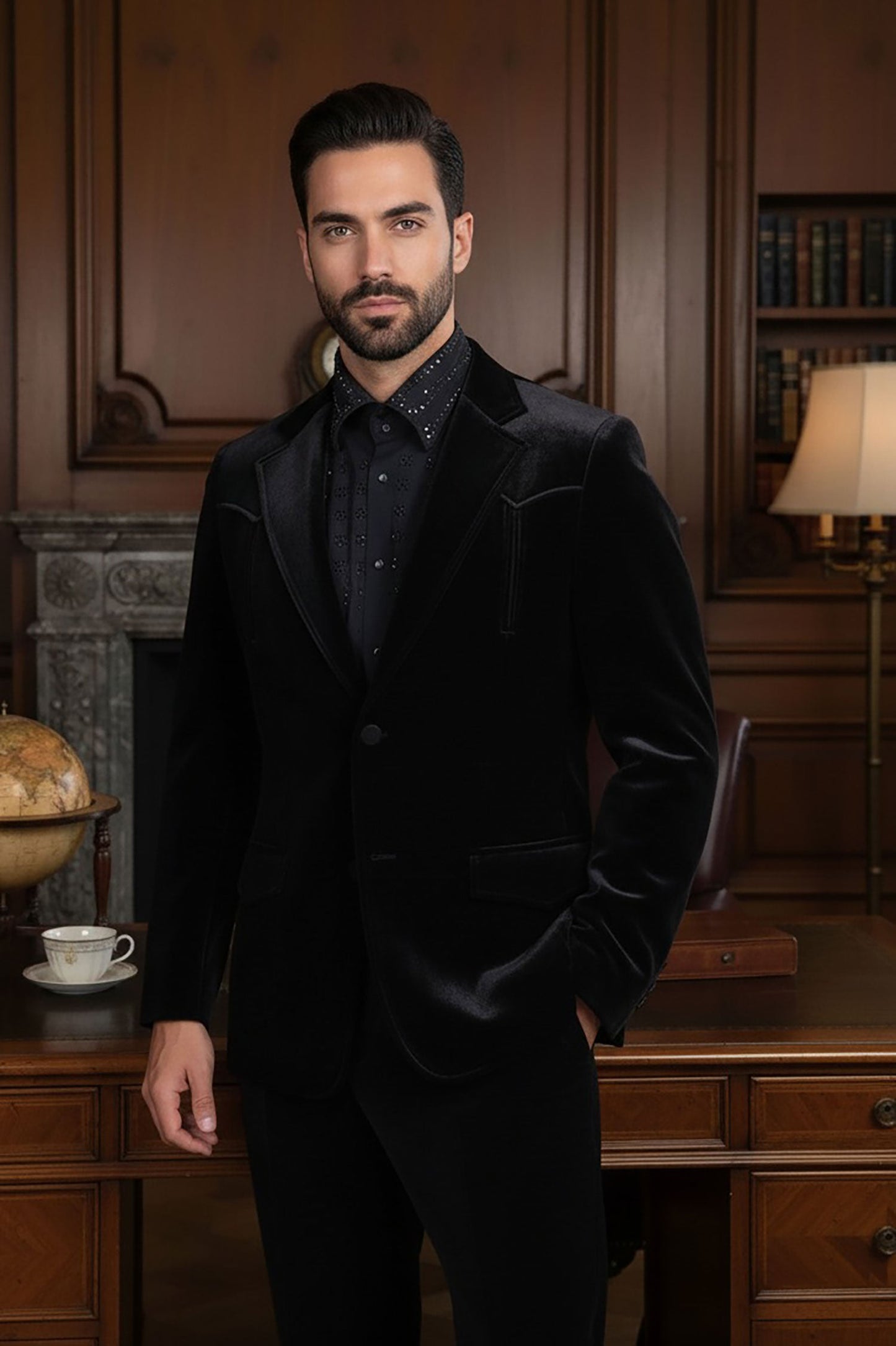 Bucharest Velvet Blazer