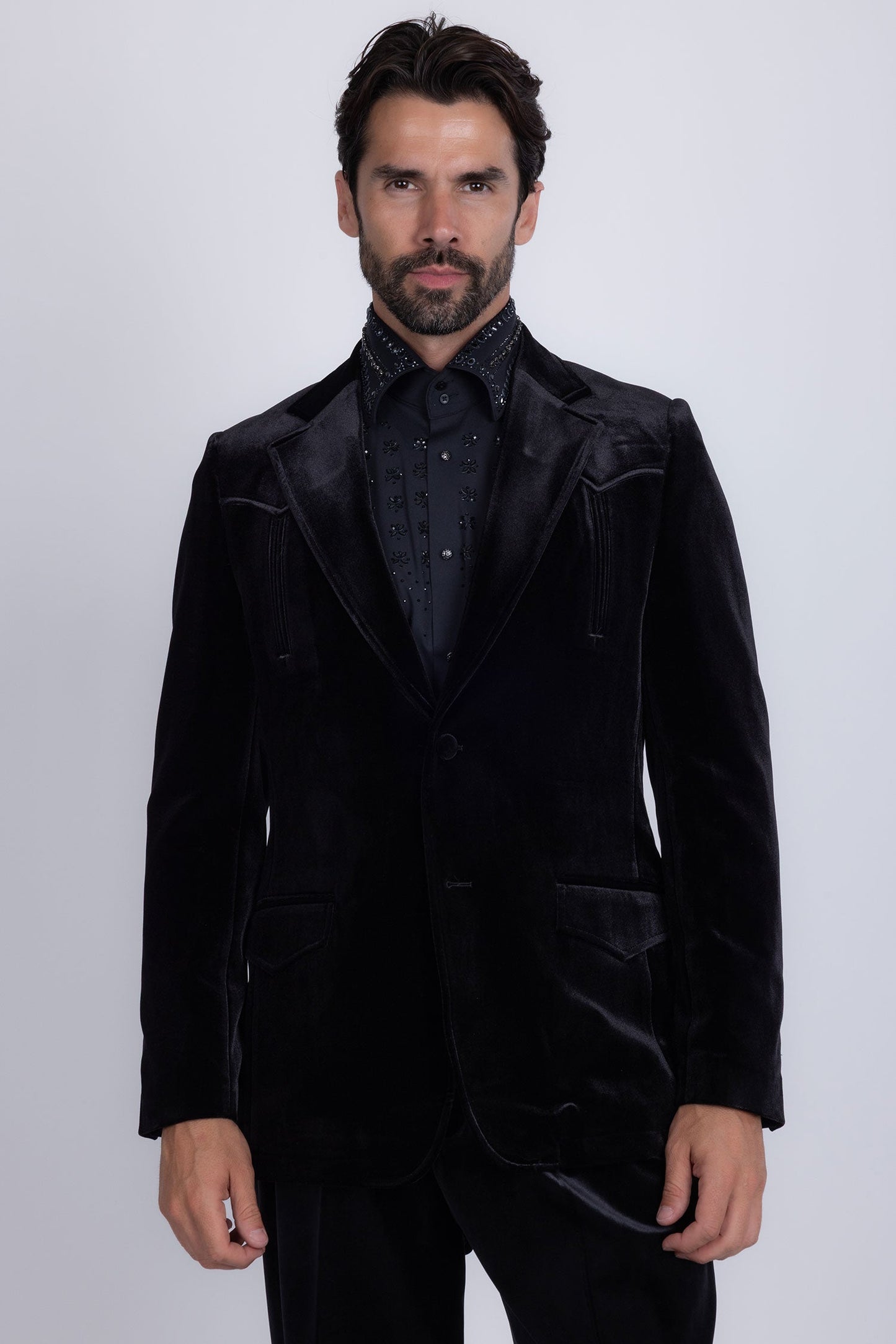 Bucharest Velvet Blazer